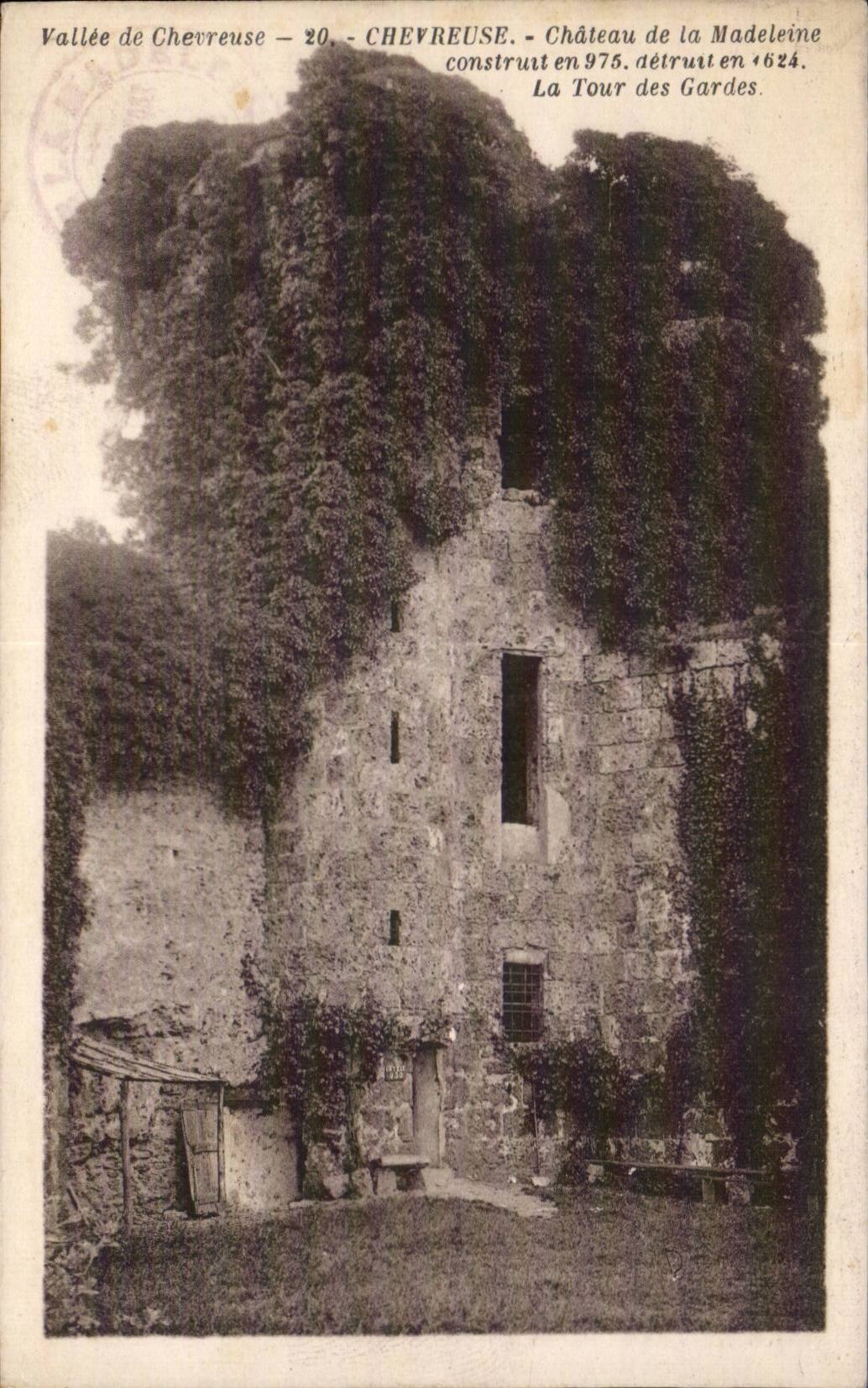 Chevreuse - Chateau de la Madeleine - CPA