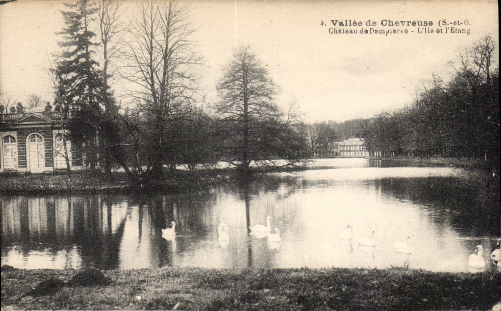 Vallee de Chevreuse - Chateau de Dampierre - L Ile et l Etang - CPA