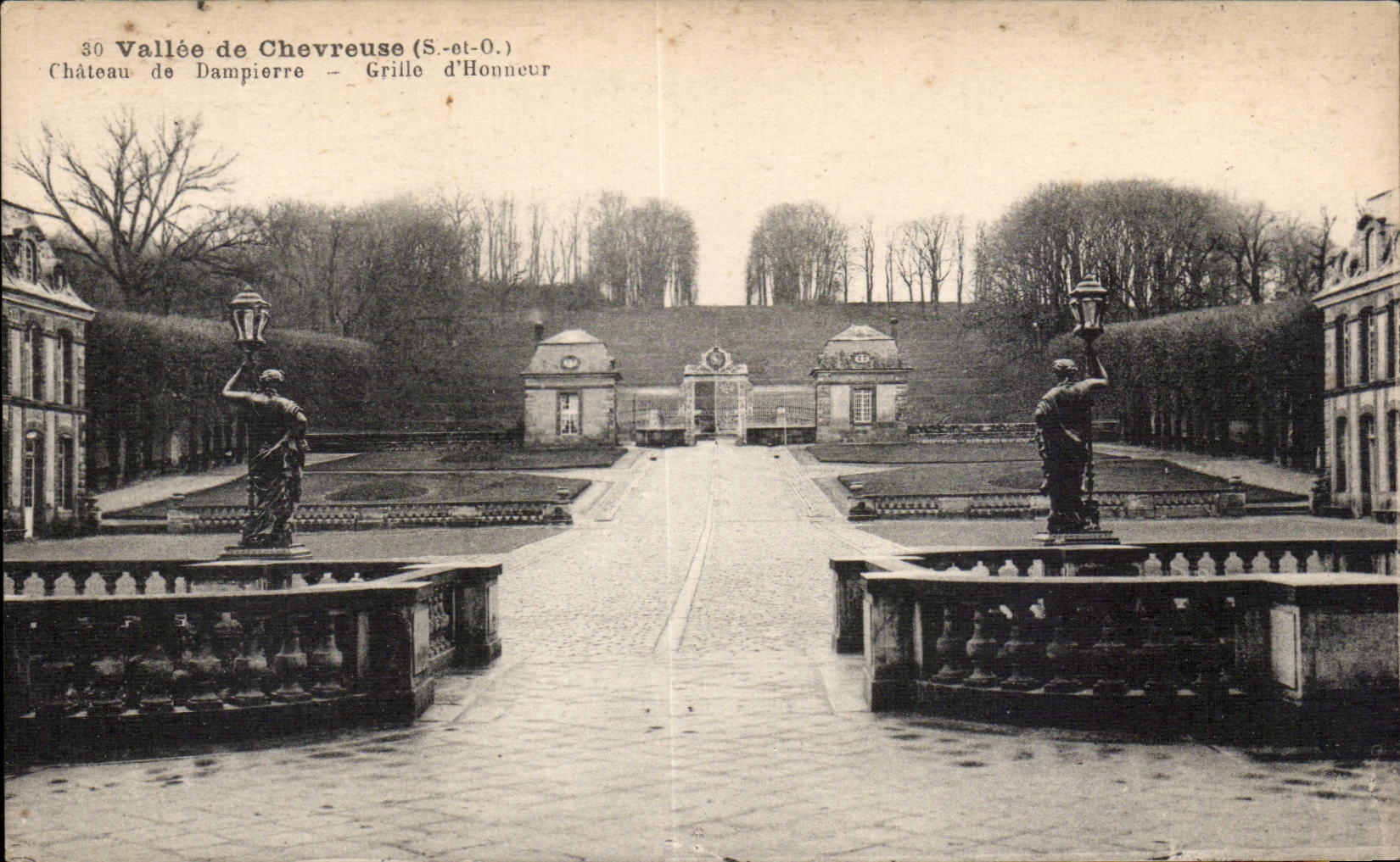 Chevreuse - Chateau de Dampierre - Grille d Honneur - CPA