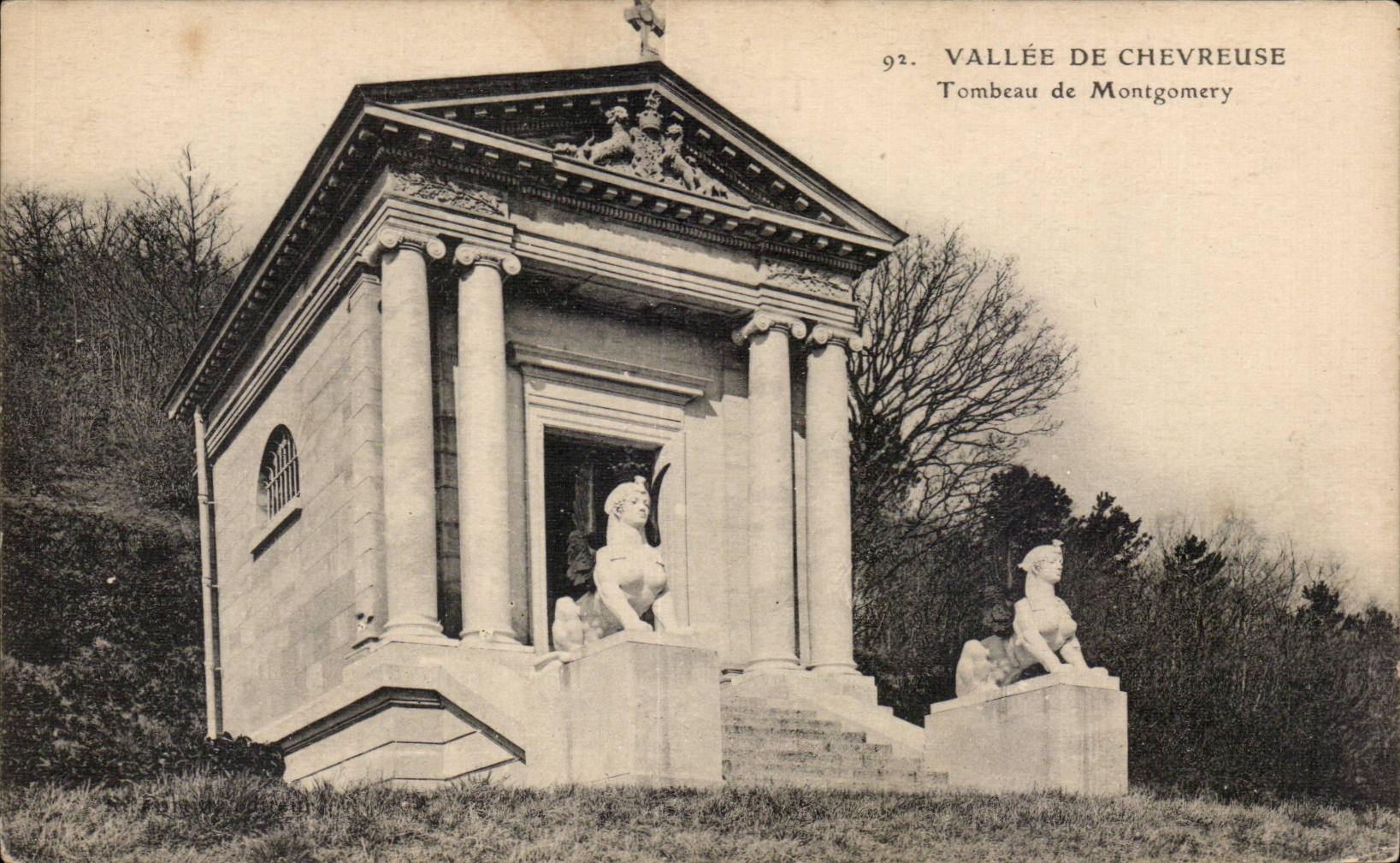 Vallee de Chevreuse - Tombeau de Montgomery - CPA