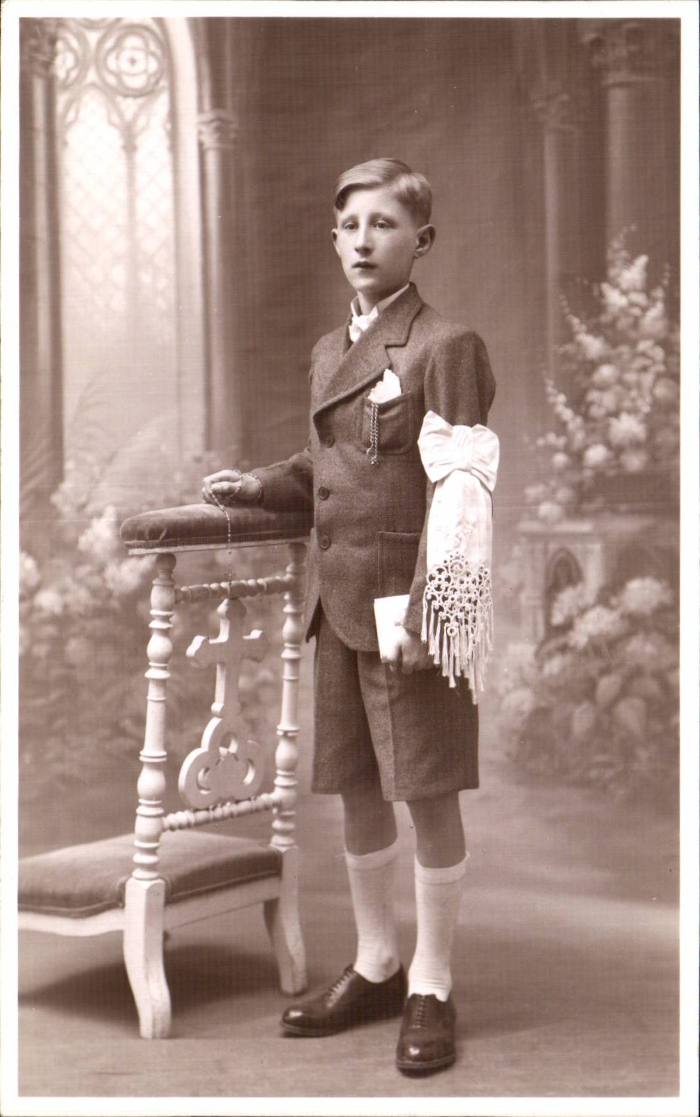 Fantaisie - Enfants - Proud young man CARTE PHOTO -