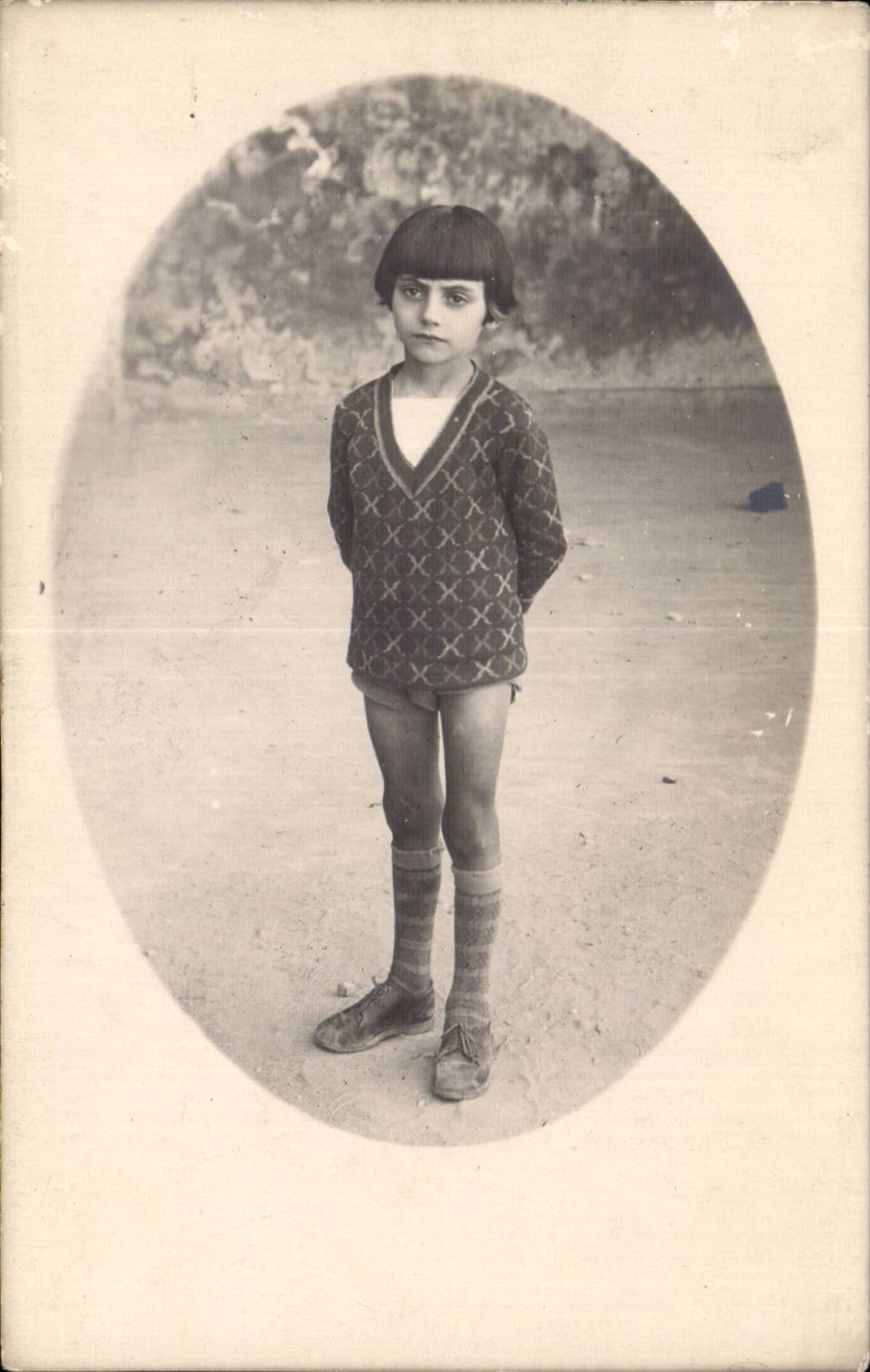 Fantaisie - Enfants - stern girl CARTE PHOTO -