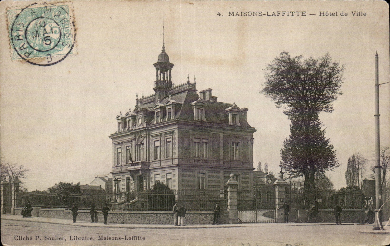 Maisons Laffitte - Hotel de Ville - CPA