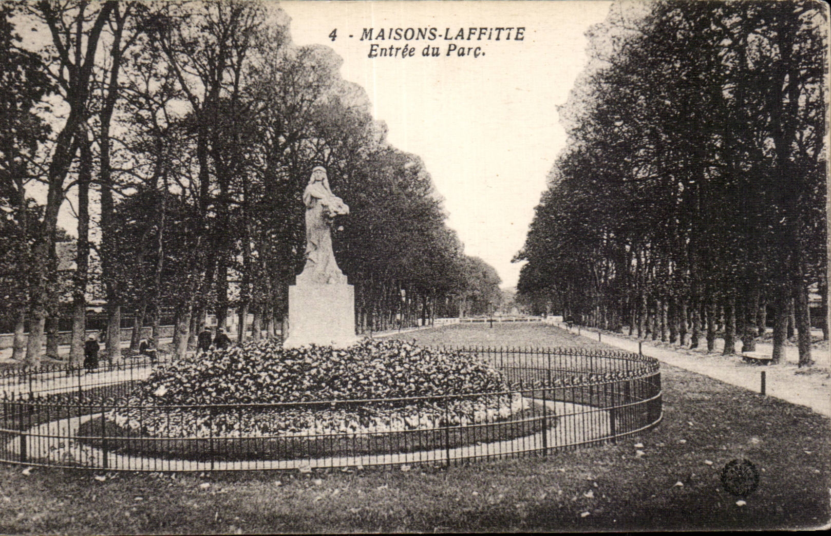 Maisons Laffitte - Entree du Parc - CPA