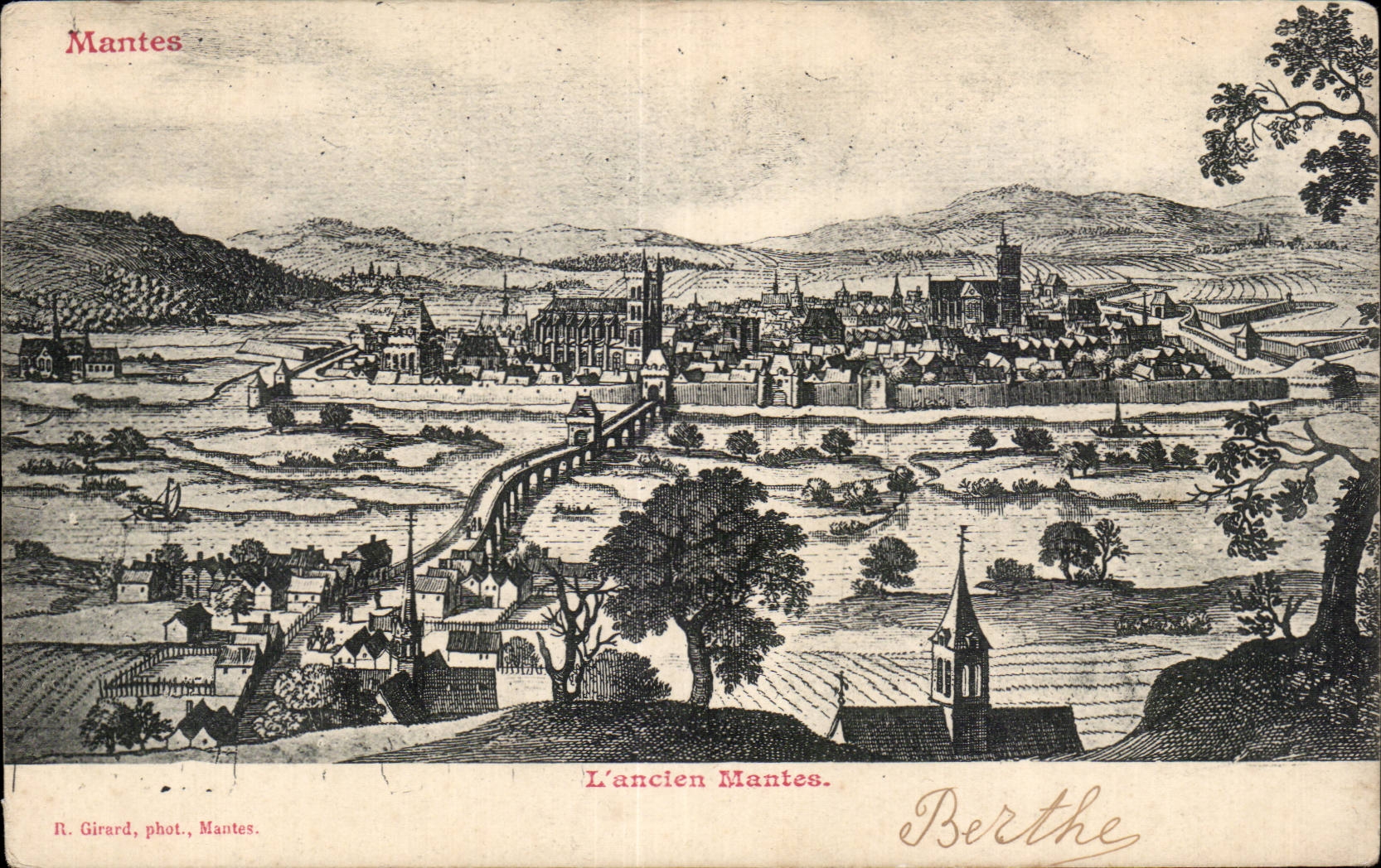 Mantes - L Ancien Mantes - CPA 