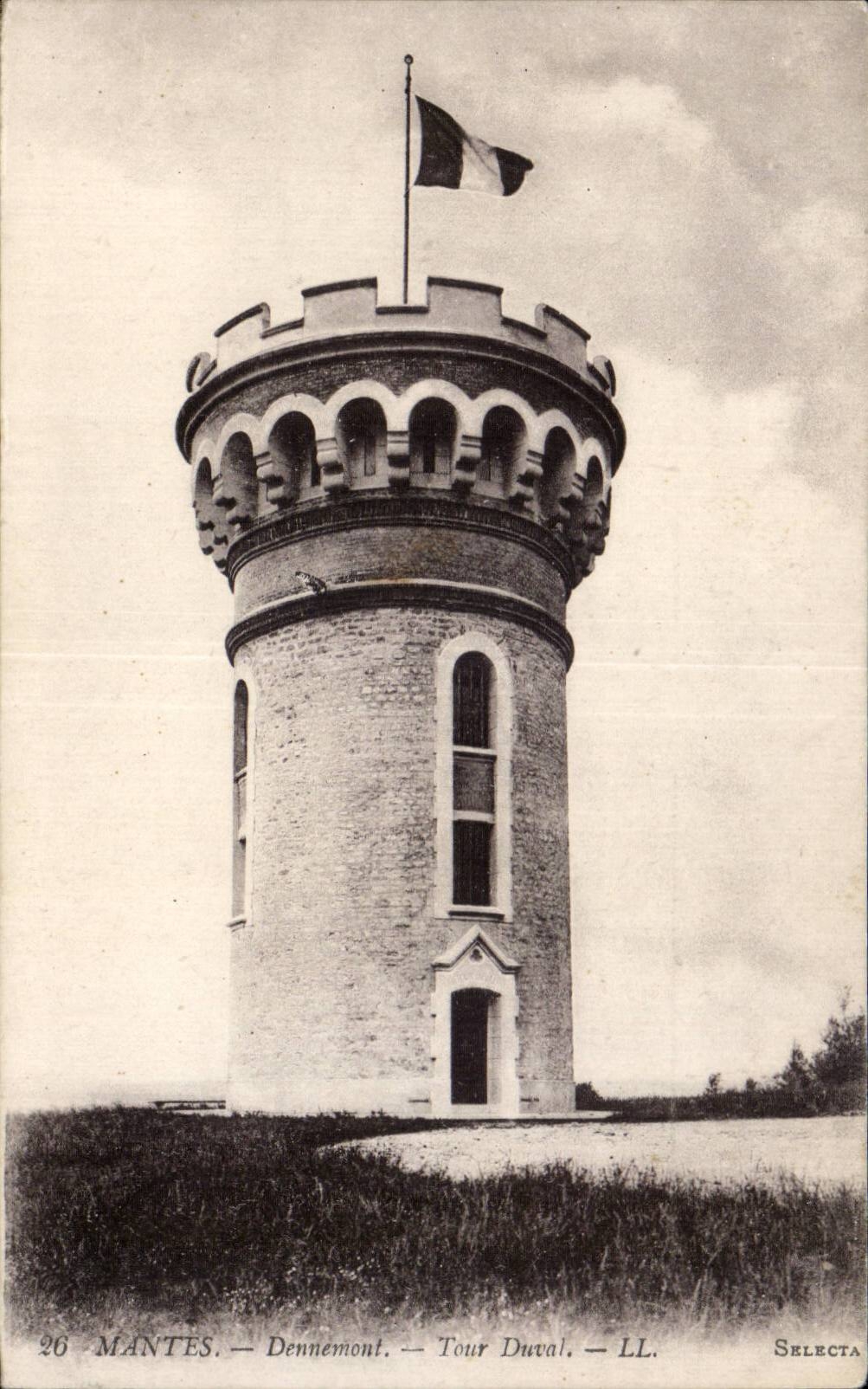 Mantes - Tour Duval - CPA 