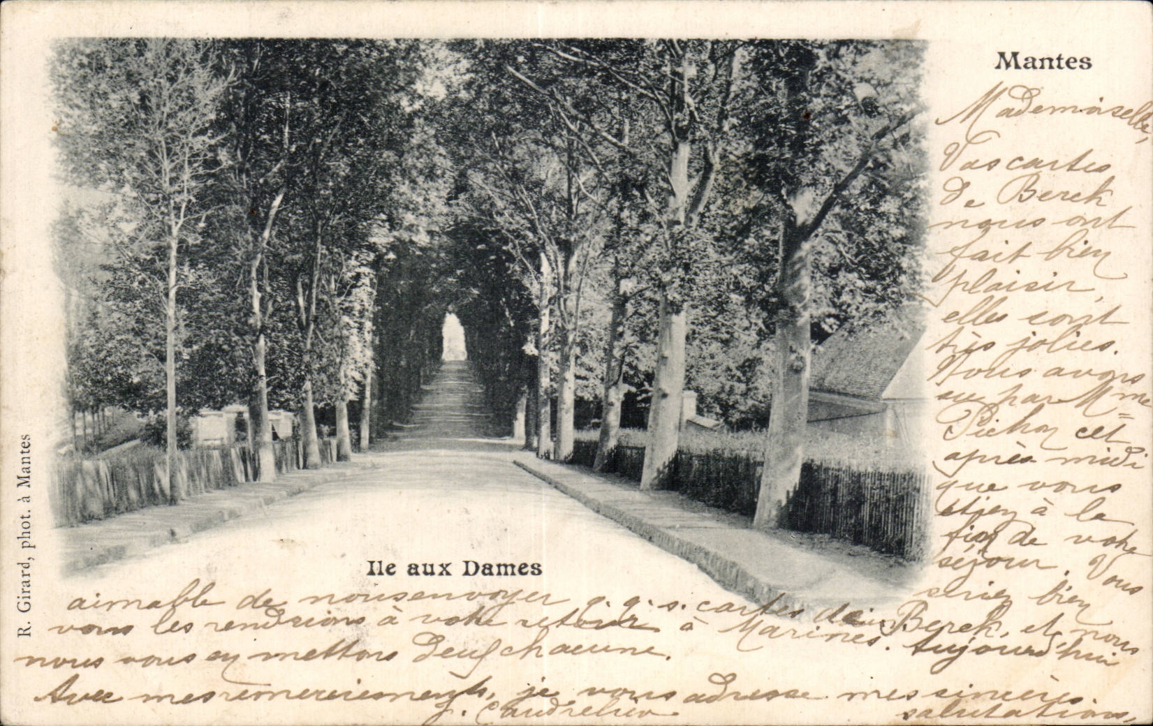 Mantes - Ile aux Dames - CPA 