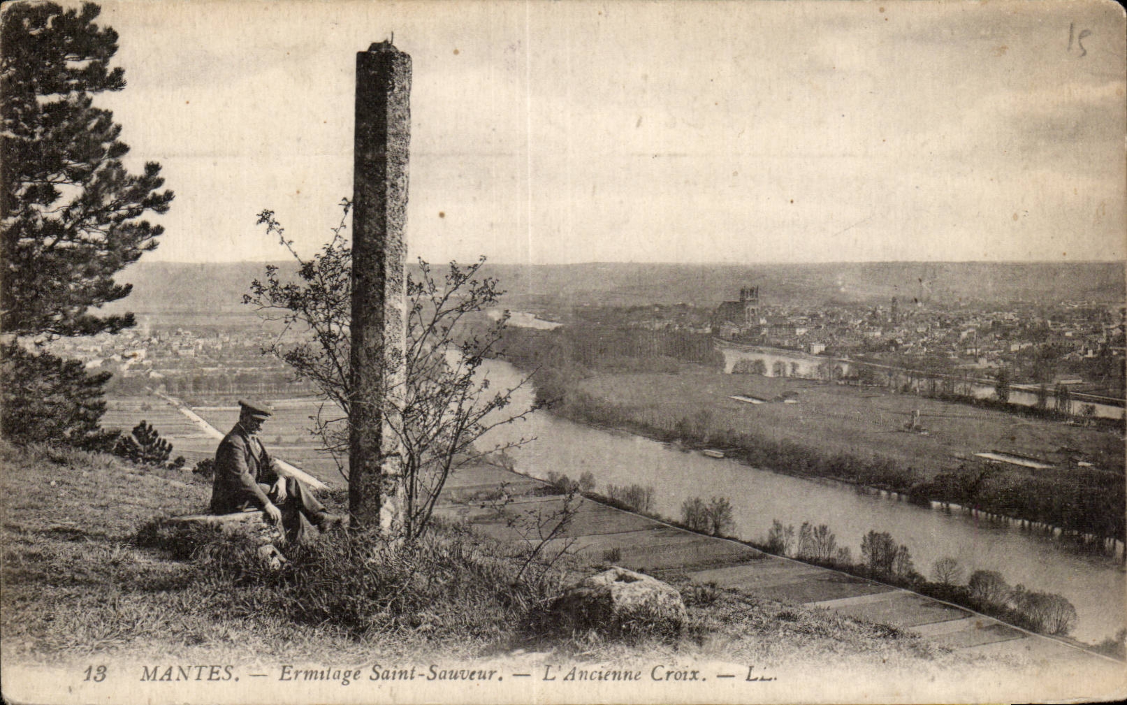 Mantes - Ermitage Saint Sauveur - CPA