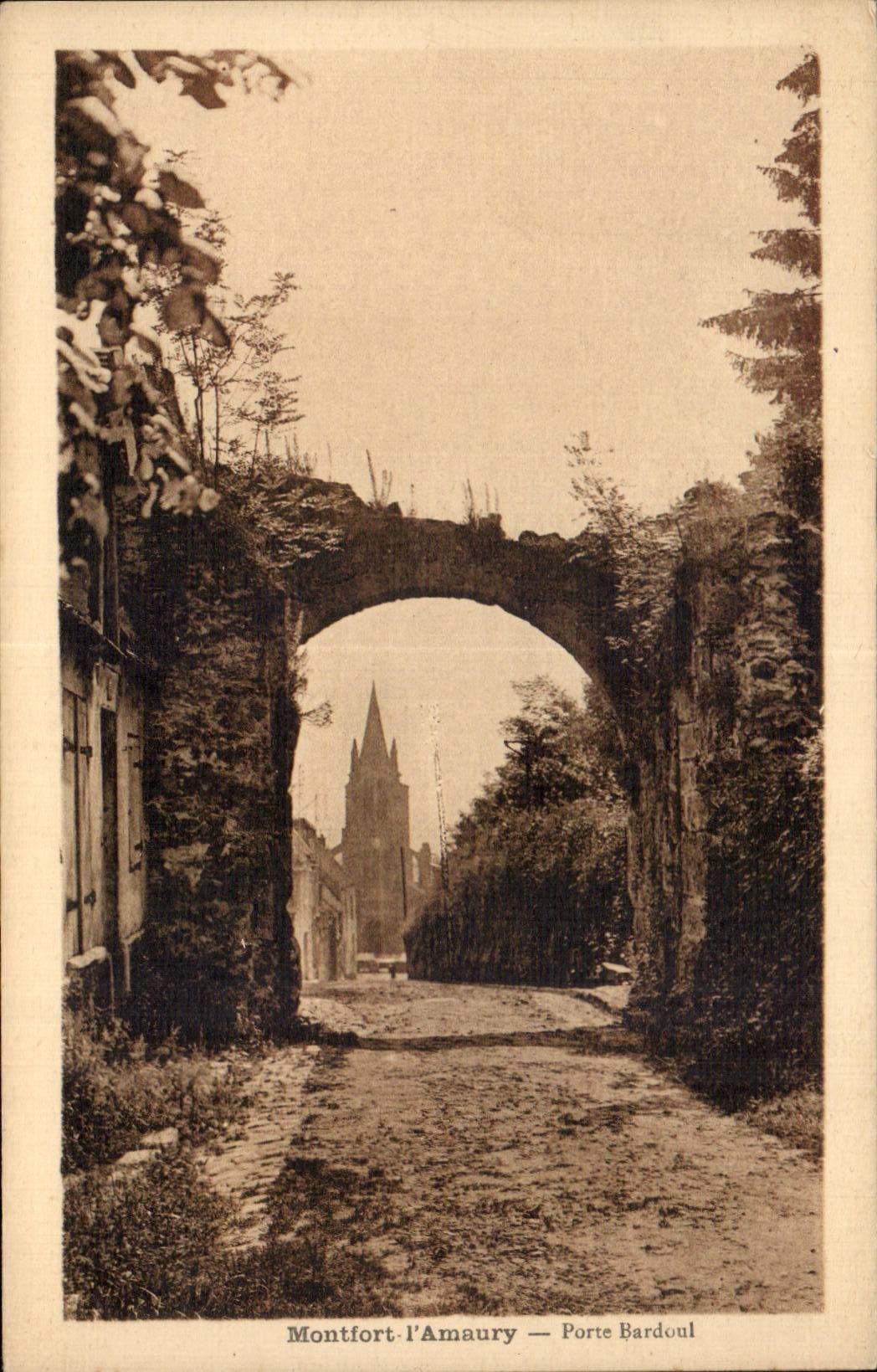 CPA Montfort l Amaury Porte Bardoul