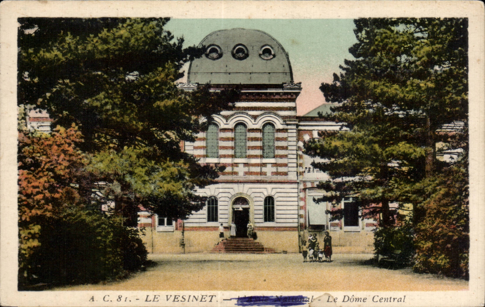 CPA Le Vesinet Le dome central