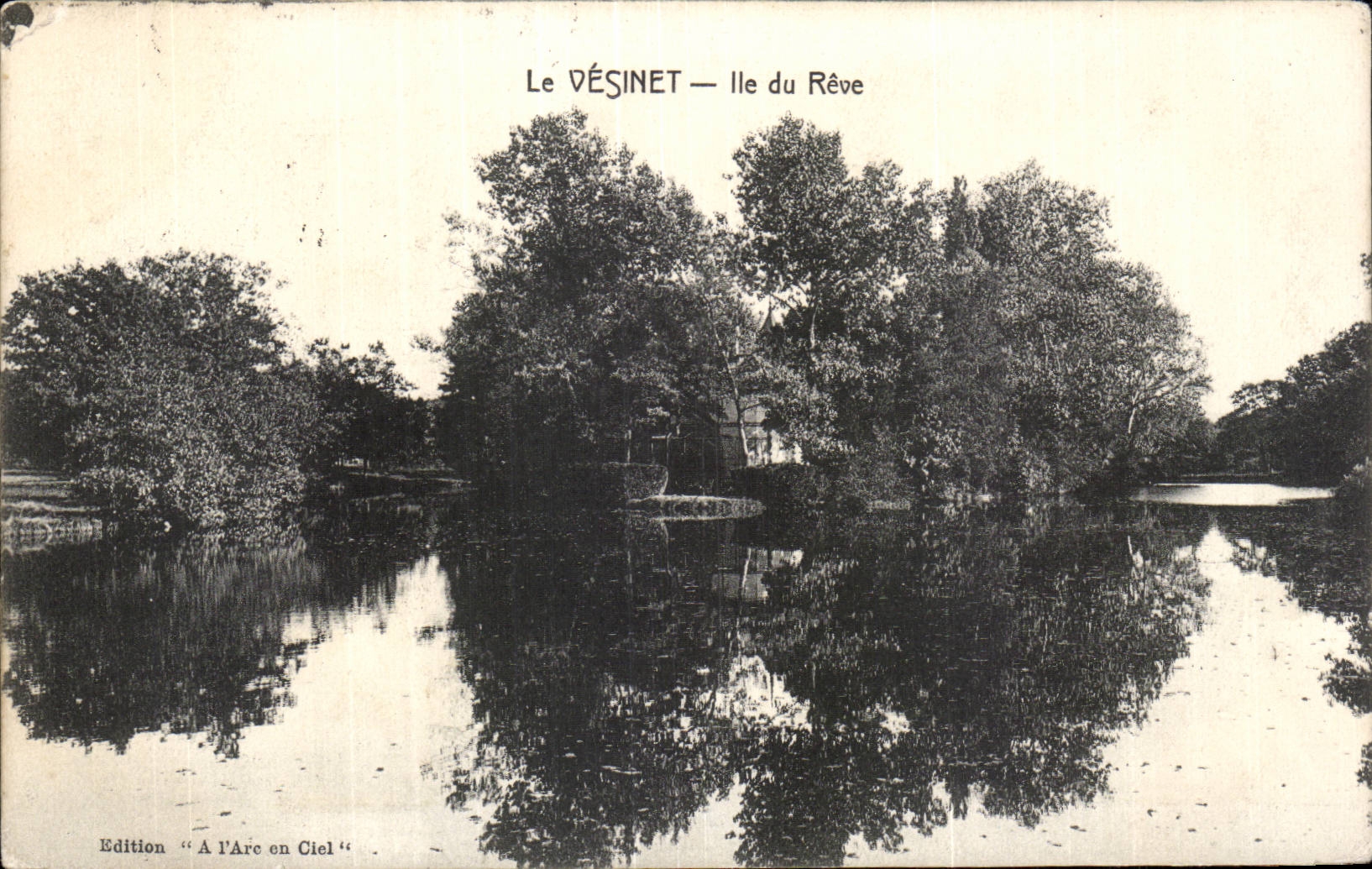 CPA Le Vesinet Ile du reve