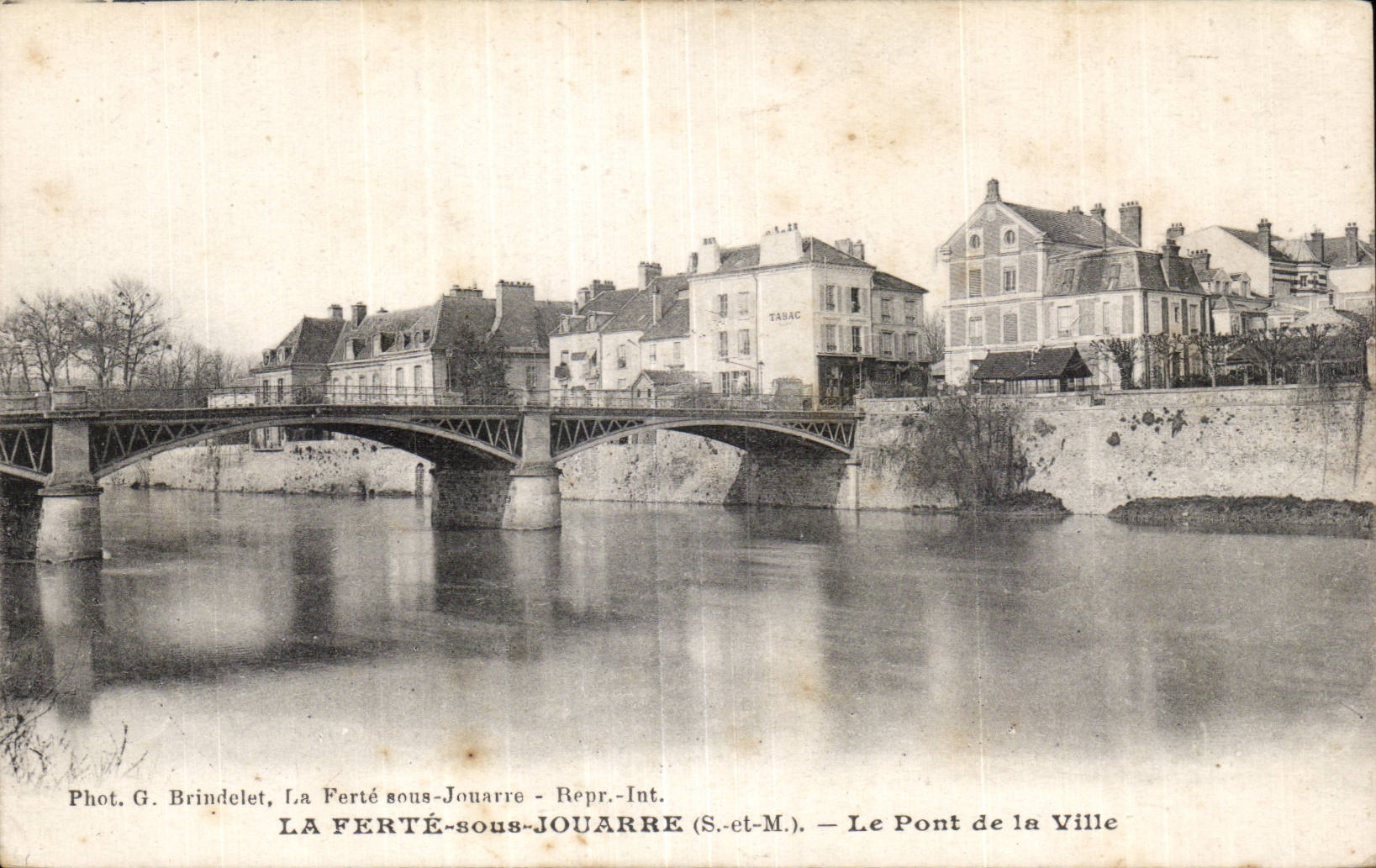CPA Ferte under Jouarre the bridge of the city