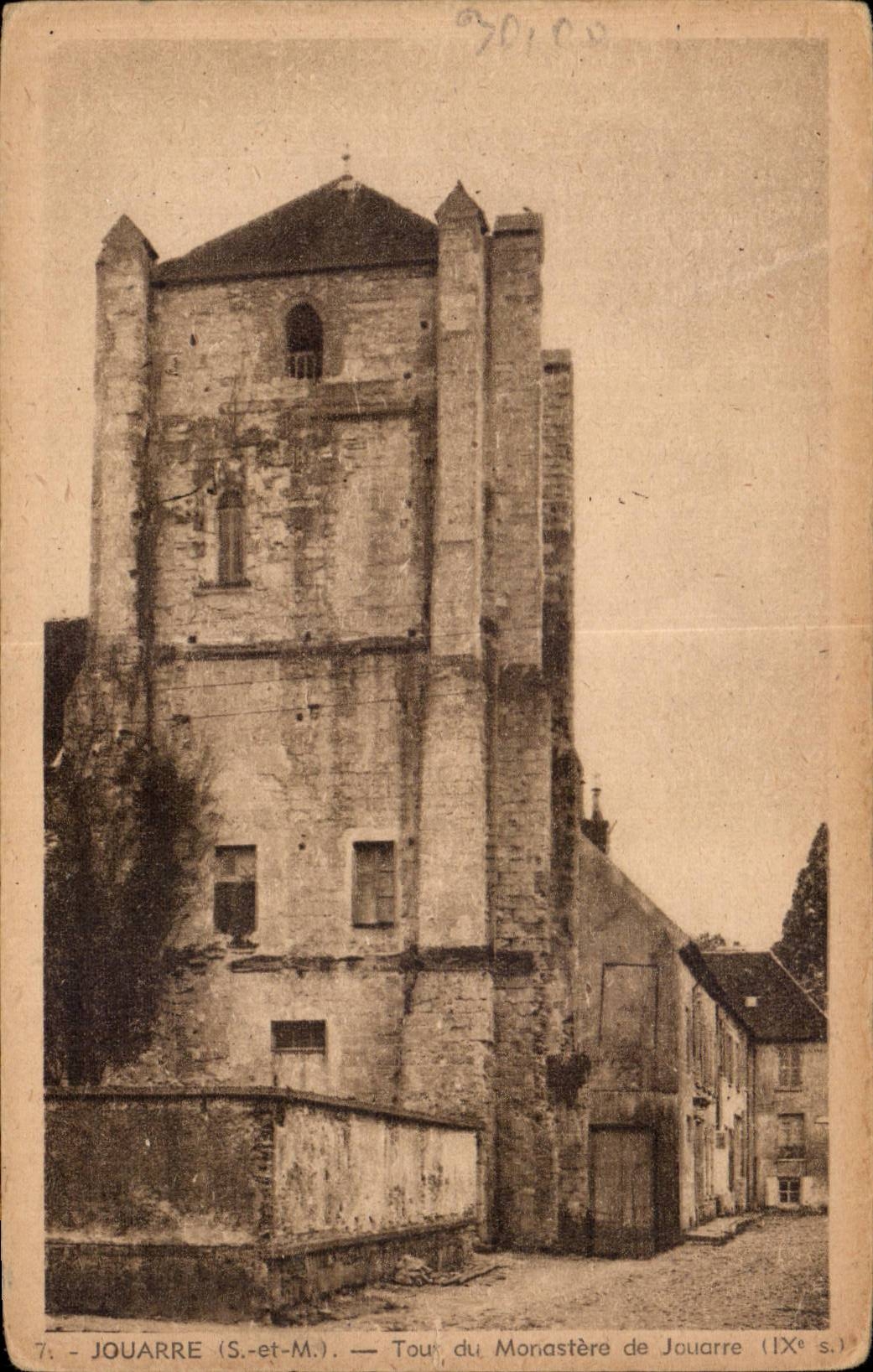 CPA Jouarre Turn of the monastery of Jouarre