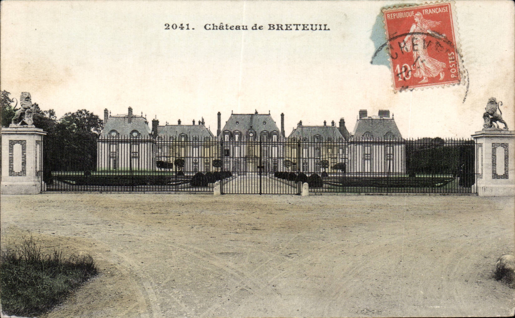 CPA Chateau de Breteuil