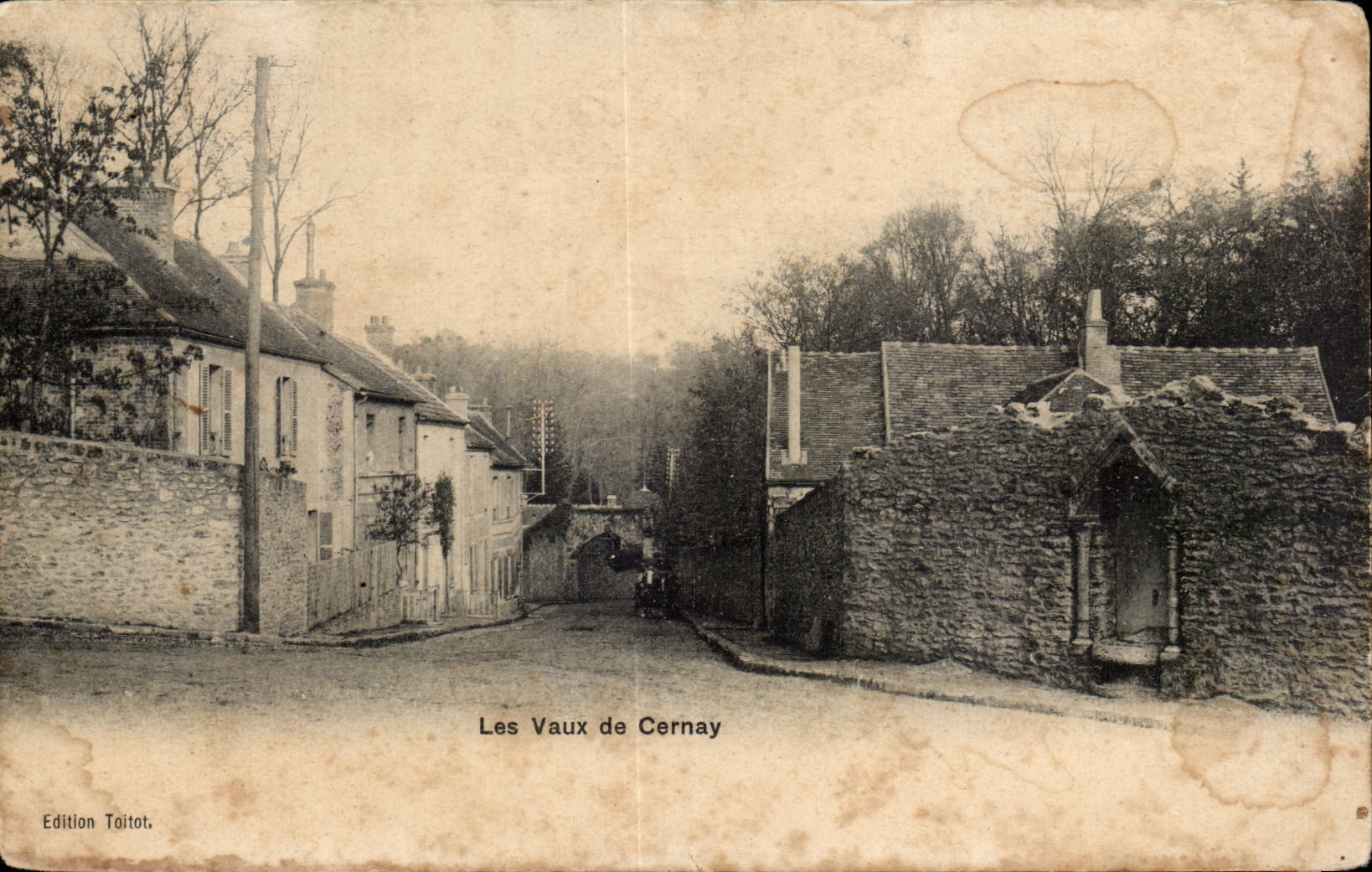 CPA Les vaux de Cernay