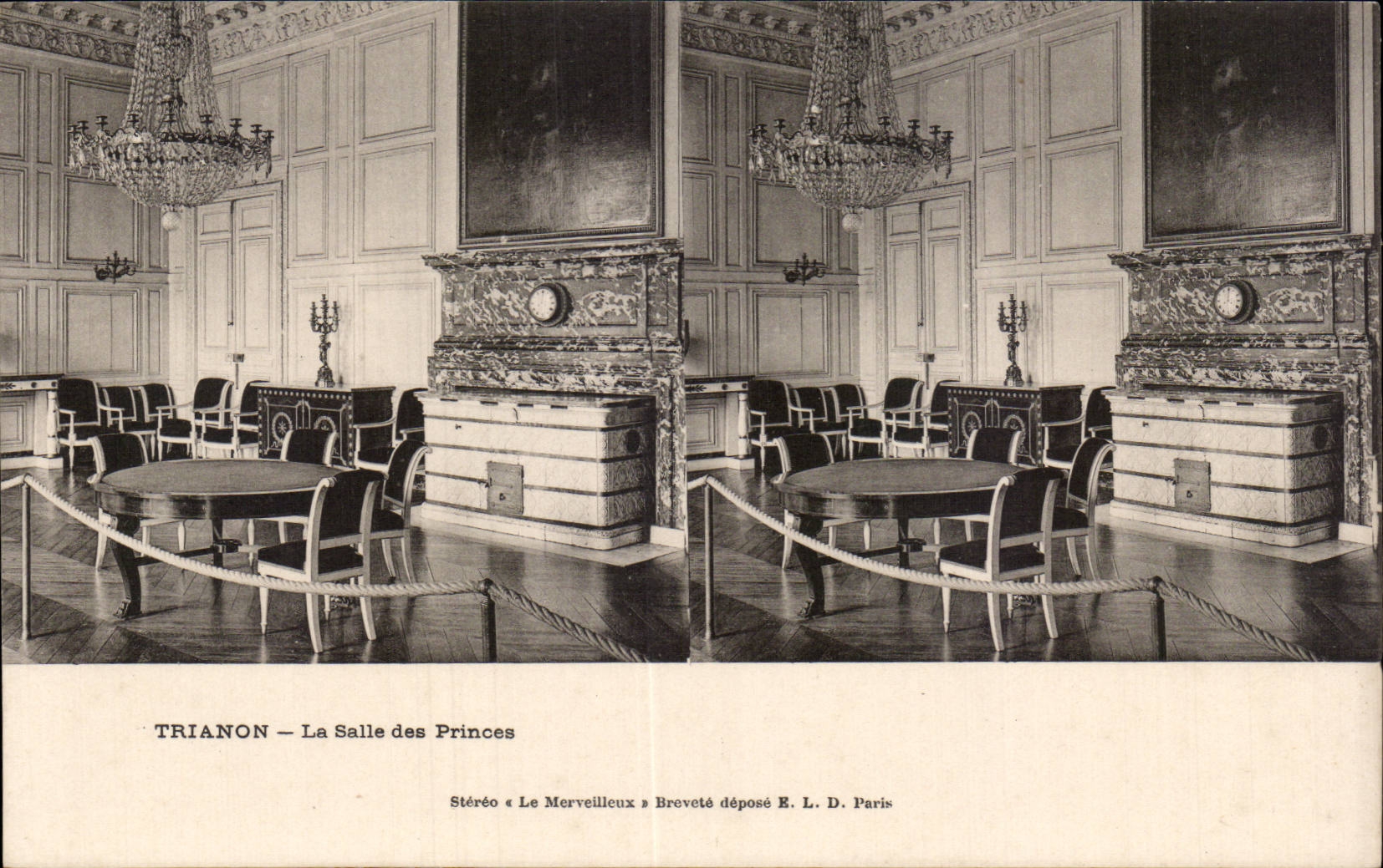 CPA Versailles Trianon Salle des princes