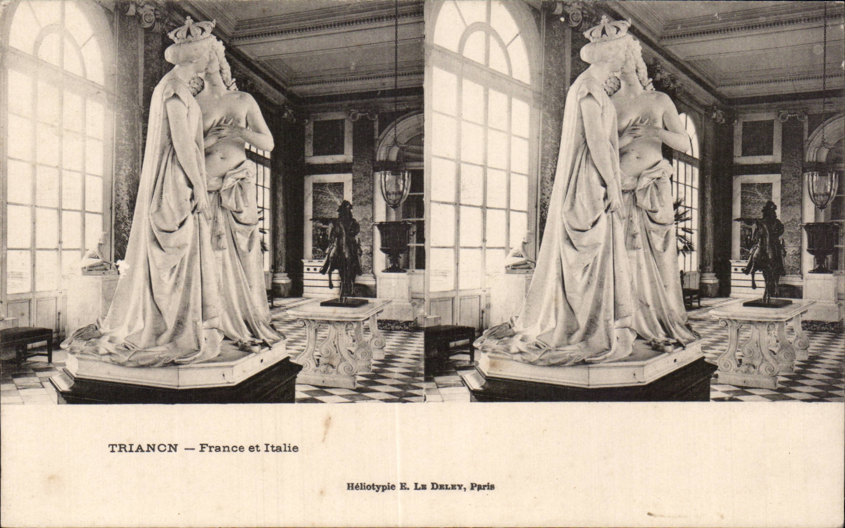 CPA Versailles Trianon France et Italie