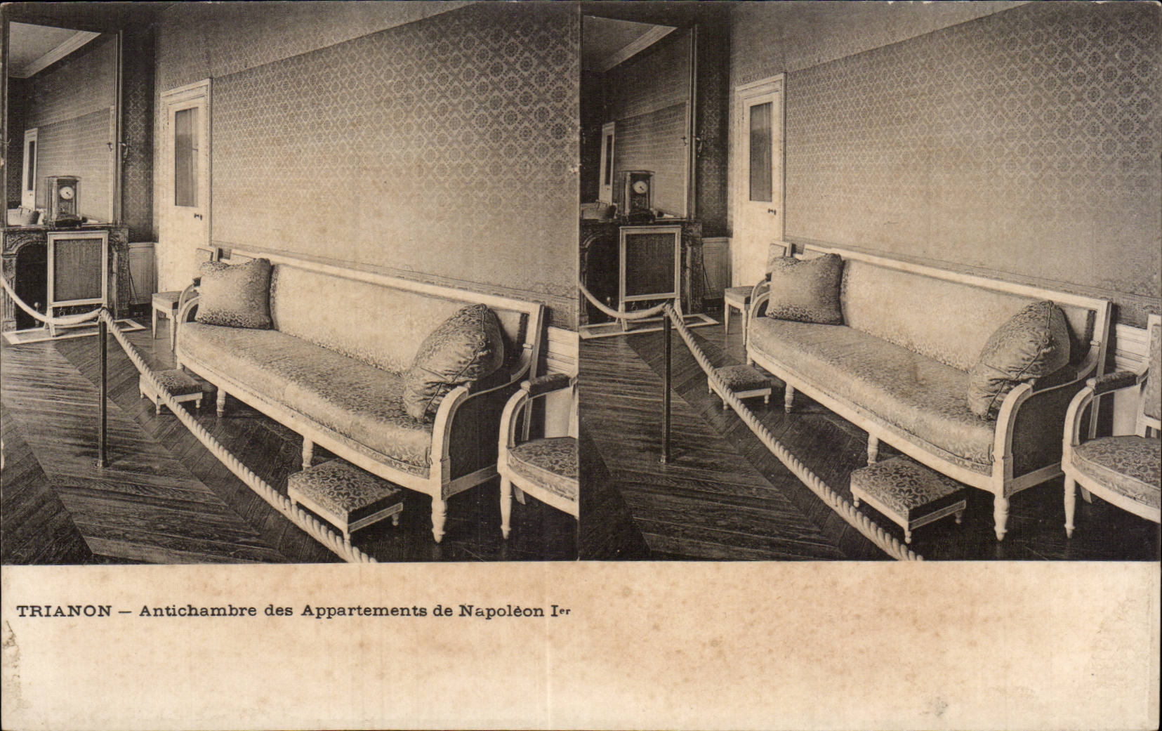 CPA Versailles Trianon Antichambre des appartements de Napoleon 1er