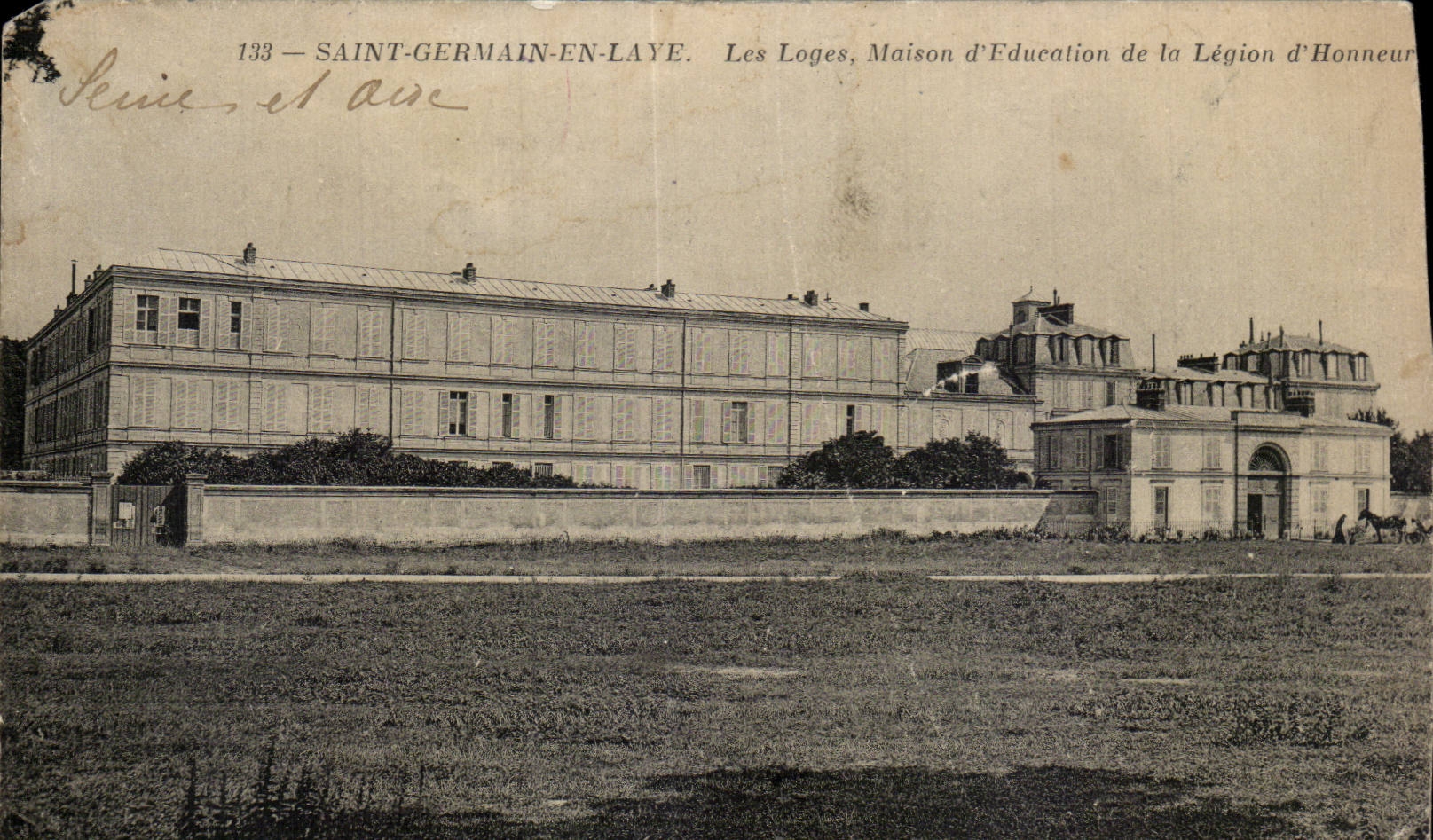 CPA Saint Germain en Laye Les loges Maison d education de la legion d honneur