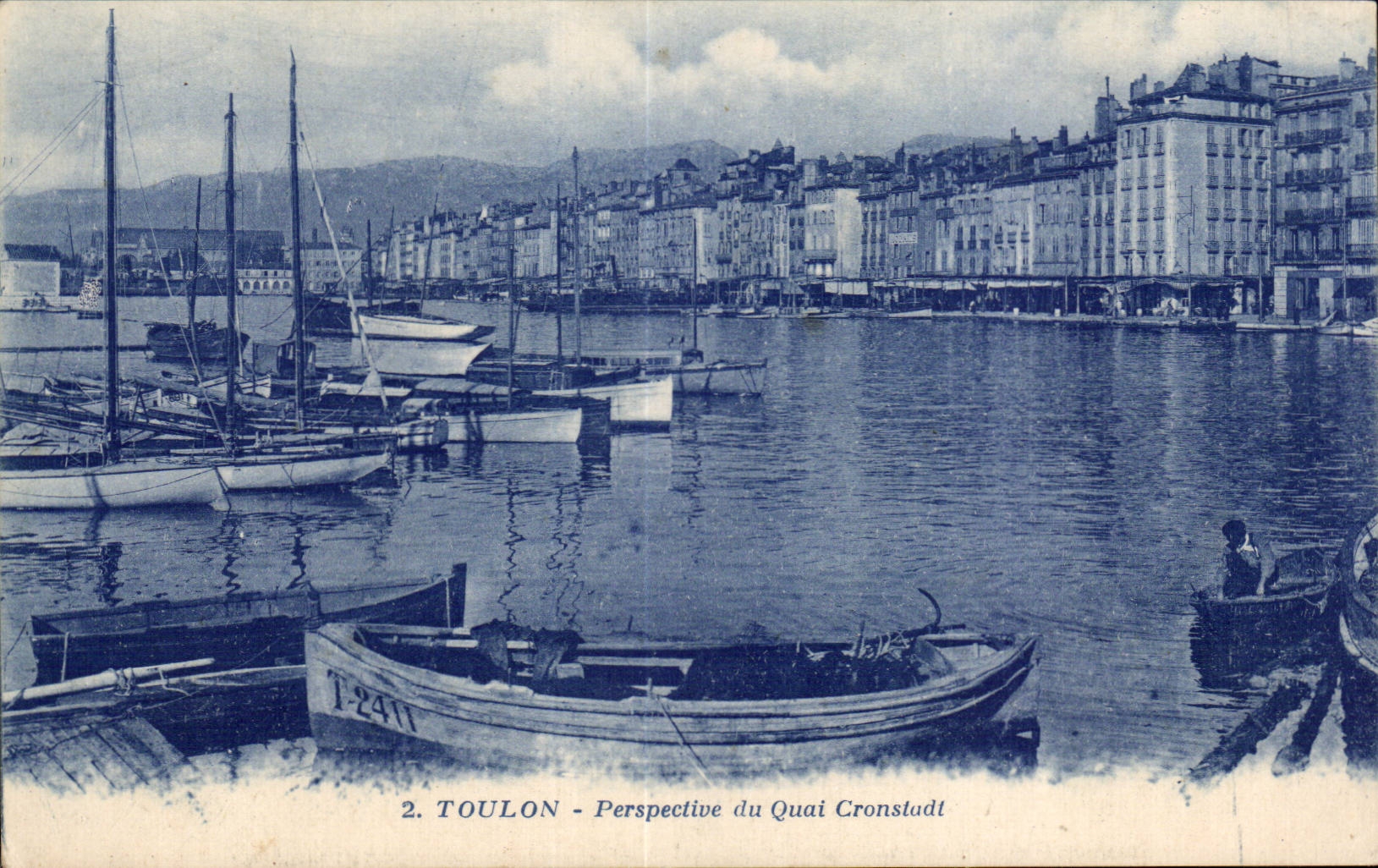 Toulon - View of the Cronstadt Quay - CPA