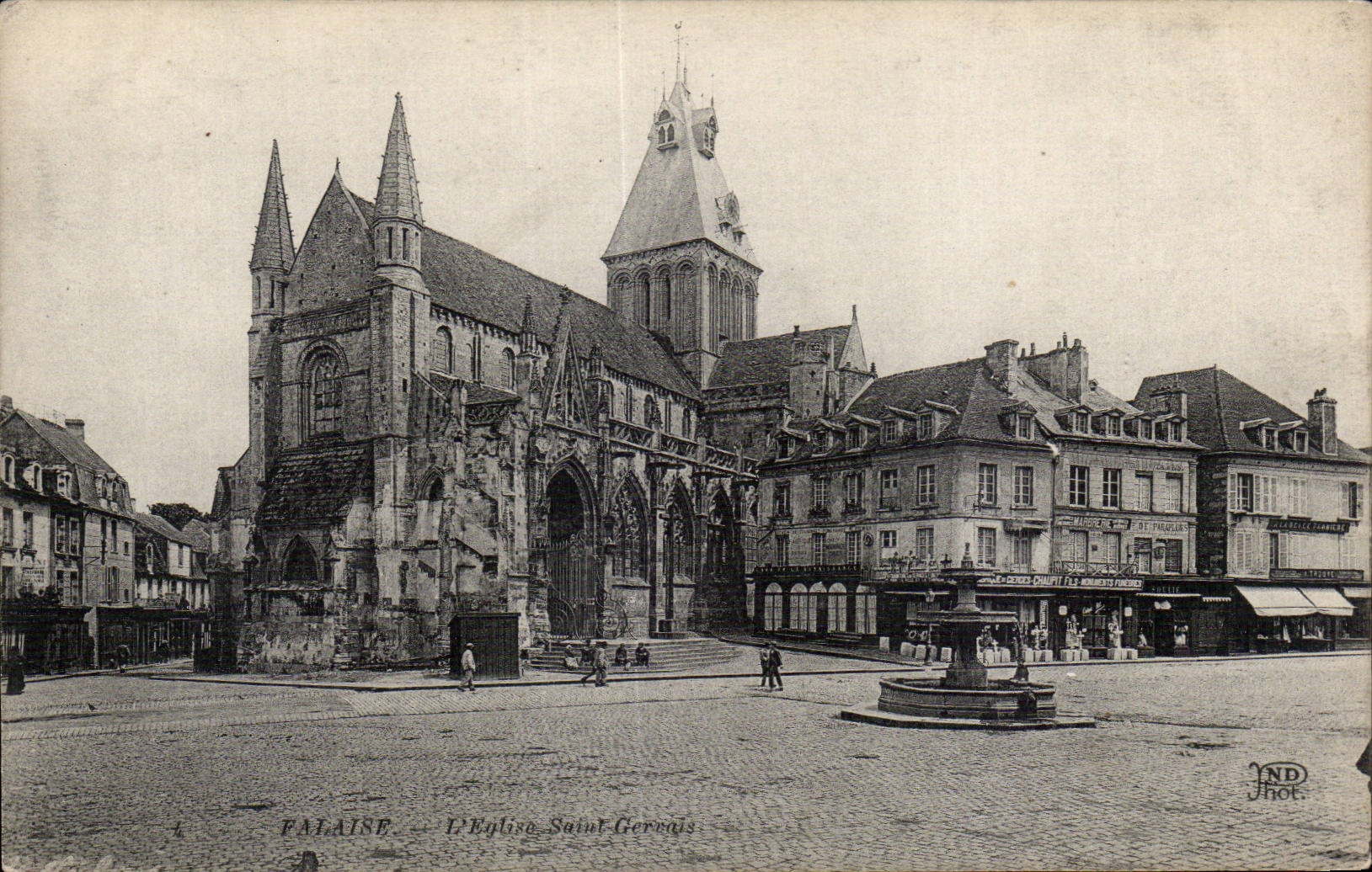 Falaise - L Eglise Saint Gervais - CPA