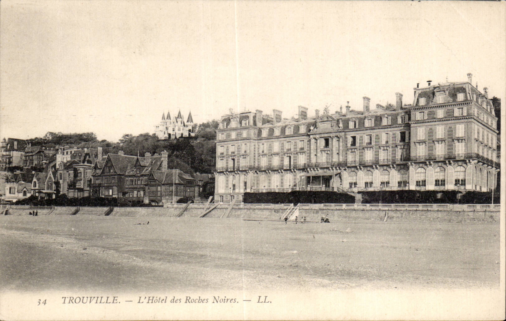 Trouville - L Hotel des Roches Noires - CPA