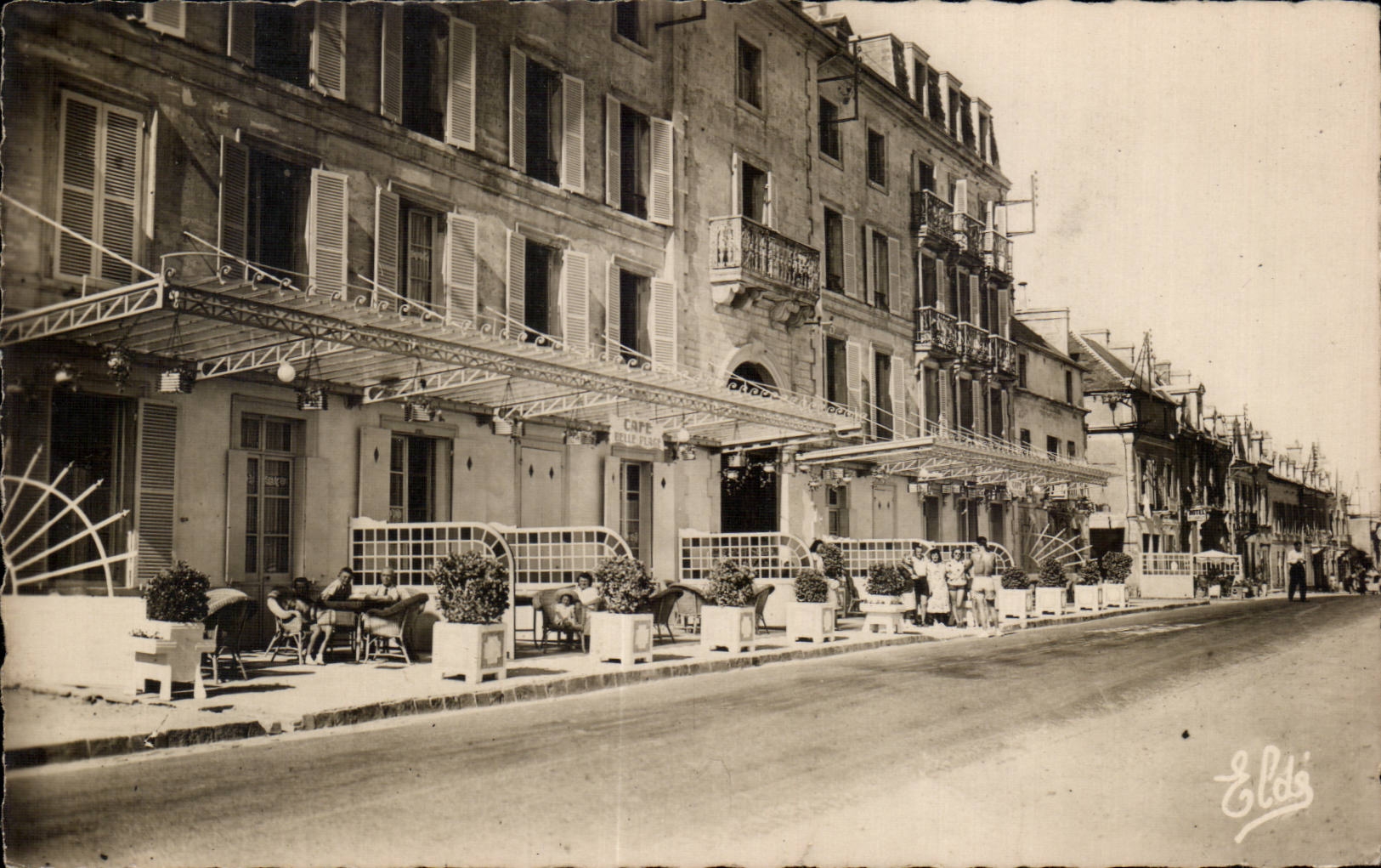 Luc sur Mer - L Hotel Belle Plage - La Terrasse - CPSM