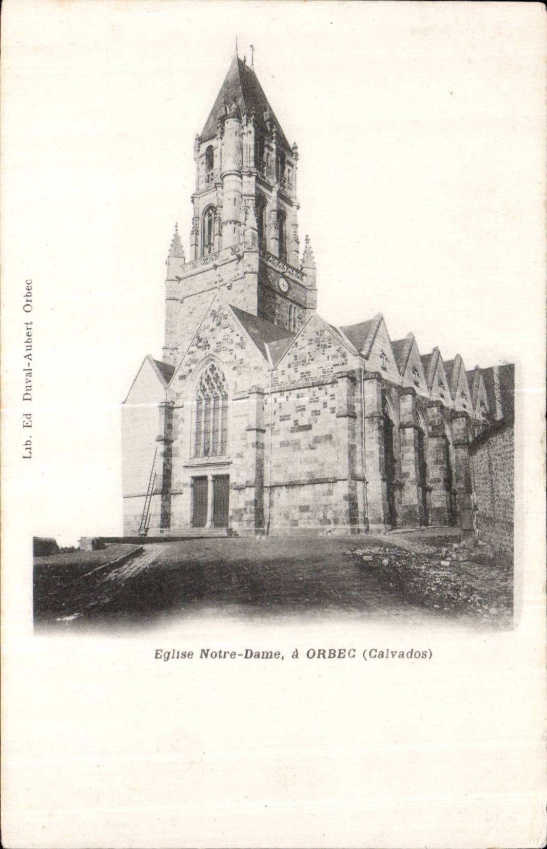 Orbec - Eglise Notre Dame - CPA 