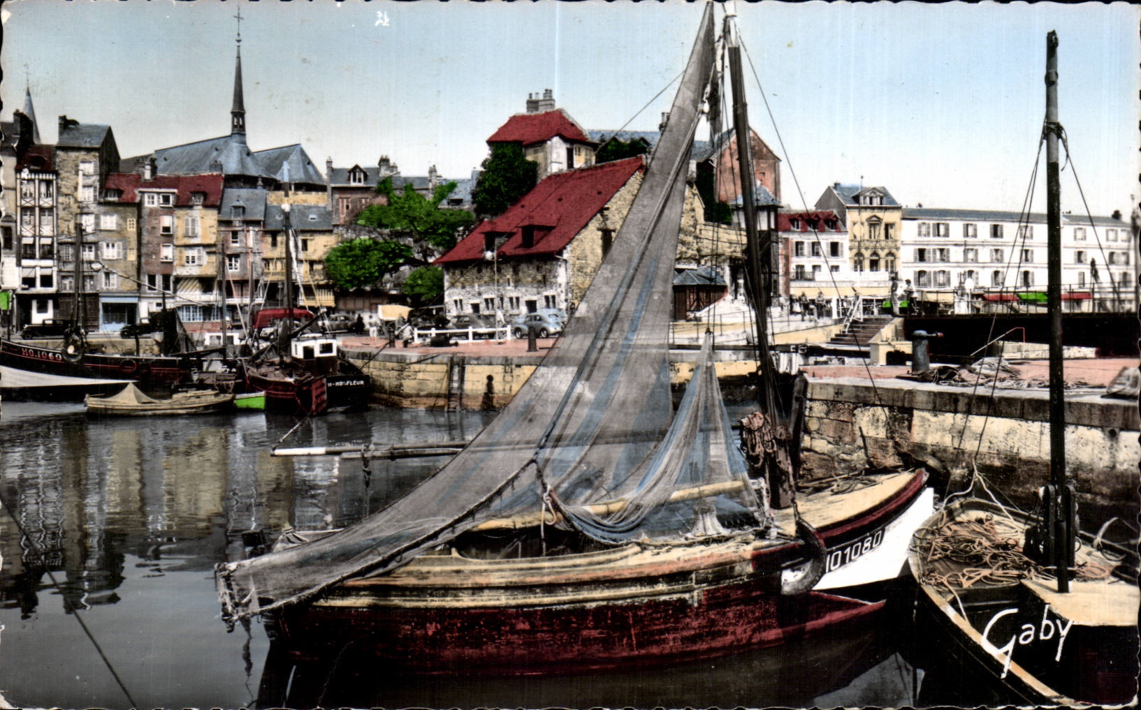 Honfleur - Le Vieux Bassin et la Lieutenance - CPSM
