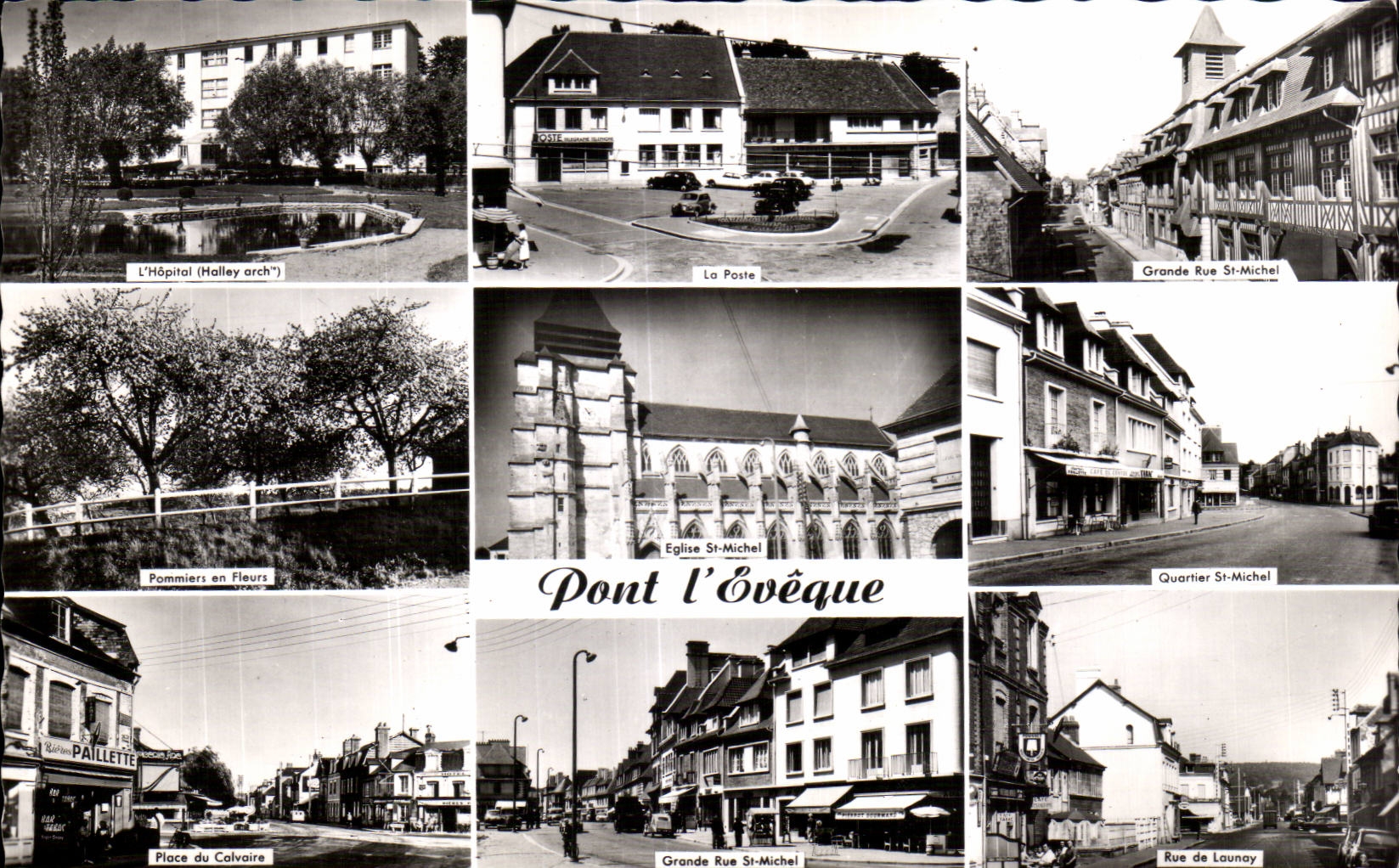Pont l Eveque - Souvenir - CPA 