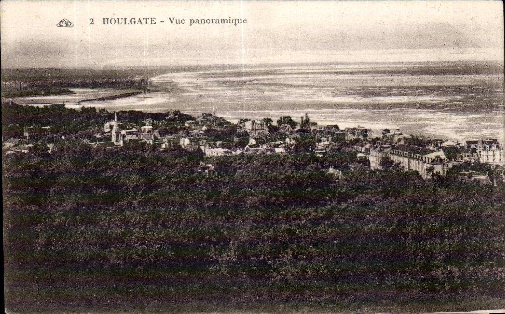 Houlgate - Vue Panoramique - CPA 