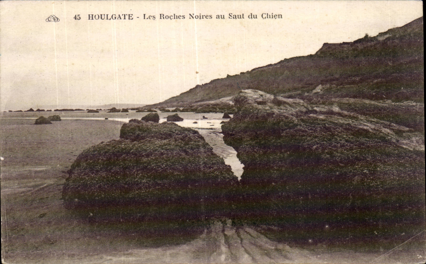 Houlgate - Les Roches Noires au Saut du Chien - CPA 
