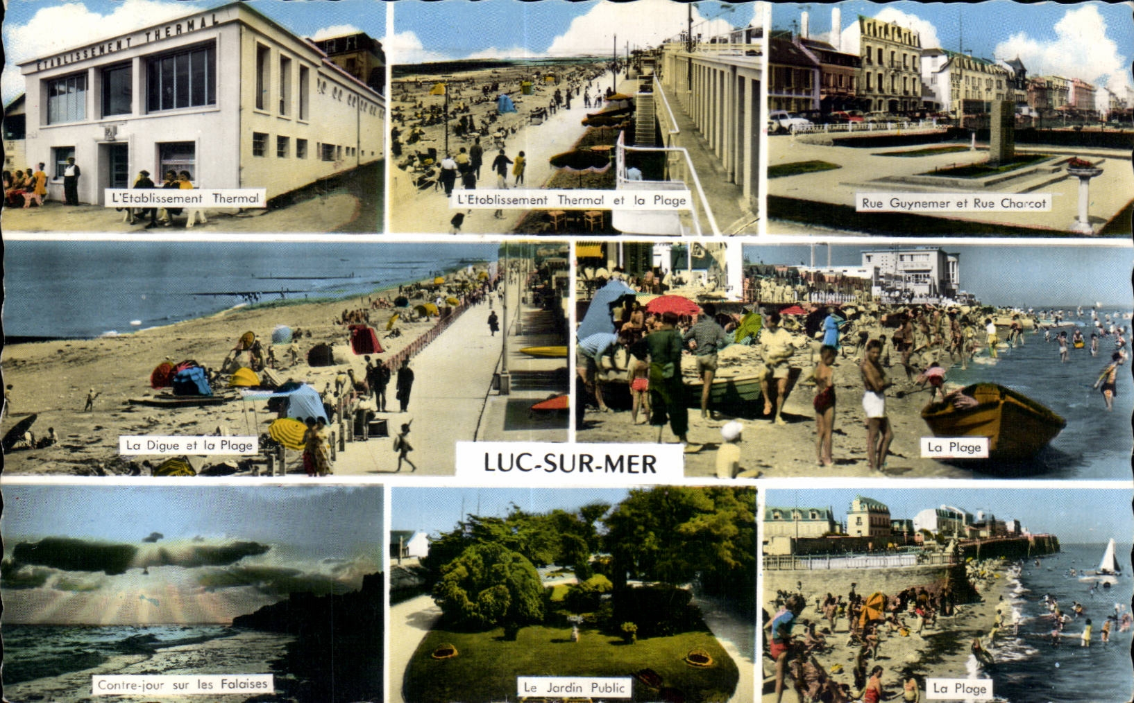 Luc sur Mer - Souvenir - CPA 