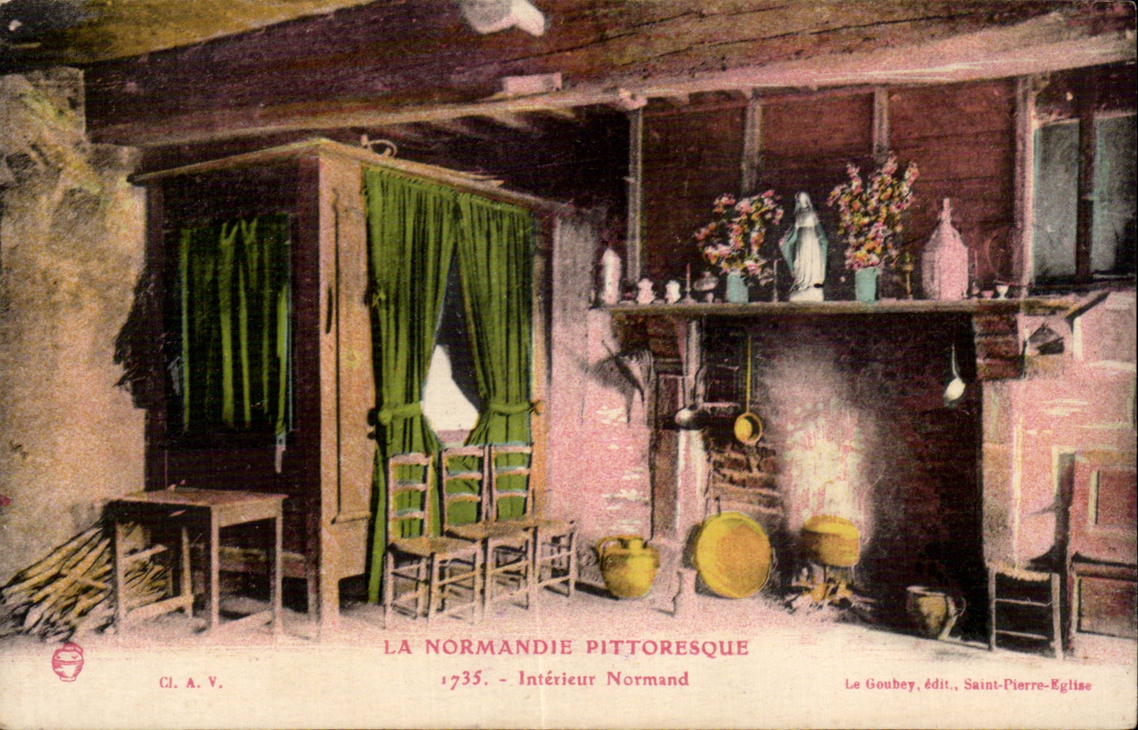 Normandy - Norman Interior - CPA