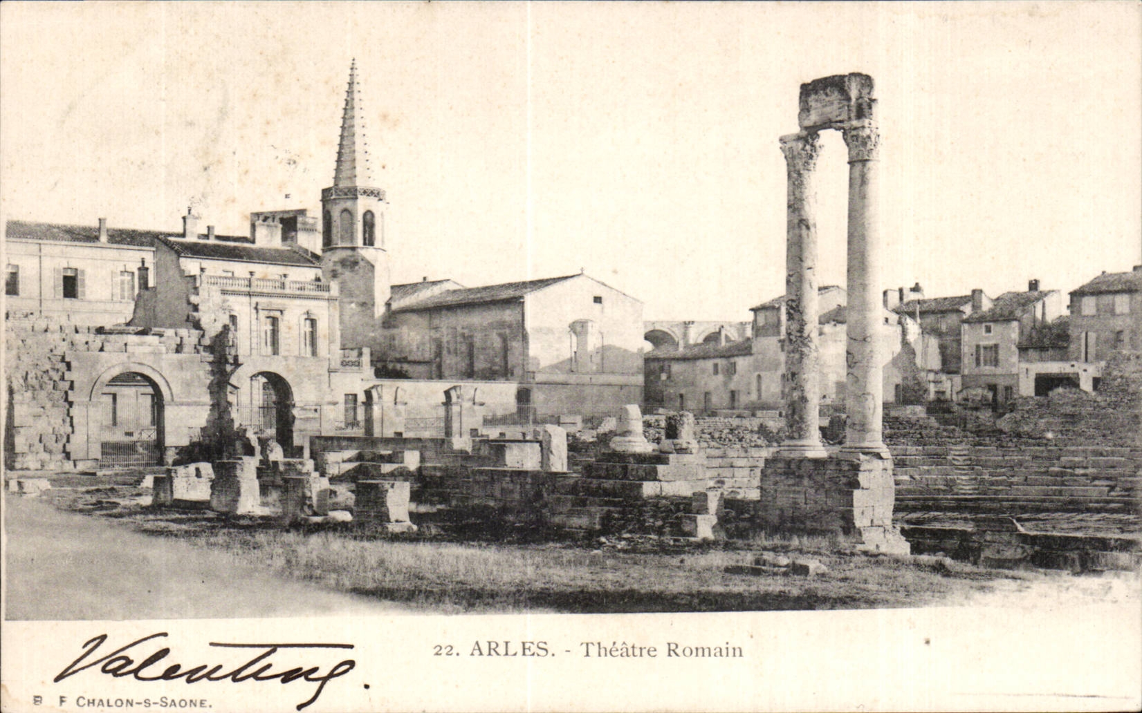 Arles - Romain Theater - CPA