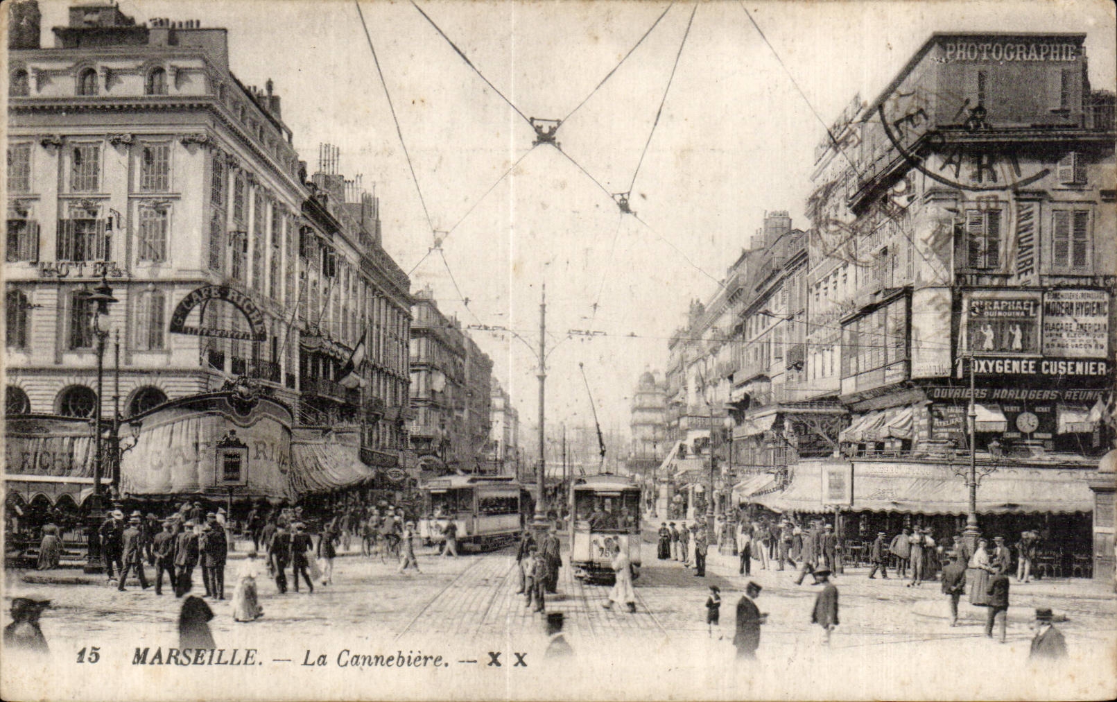 Marseille - La Cannebiere - CPA