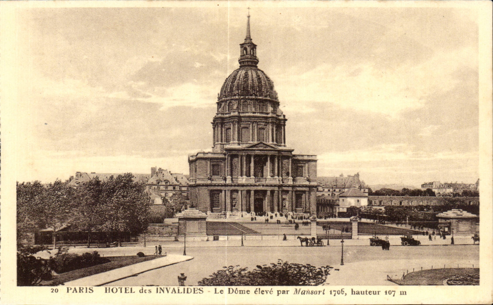 Paris - 7 - Hotel des Invalides - CPA 