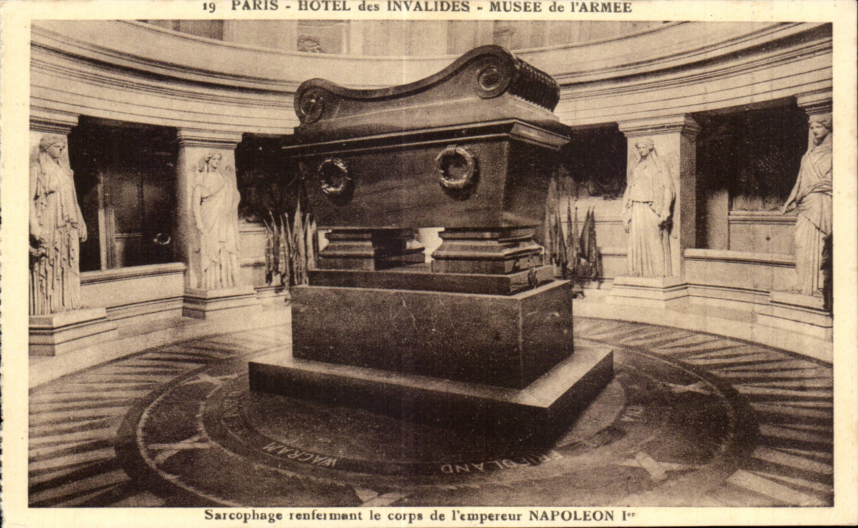 Paris - 7 - Hotel des Invalides - Musee de l Armee - Tombeau de Napoleon I - CPA 