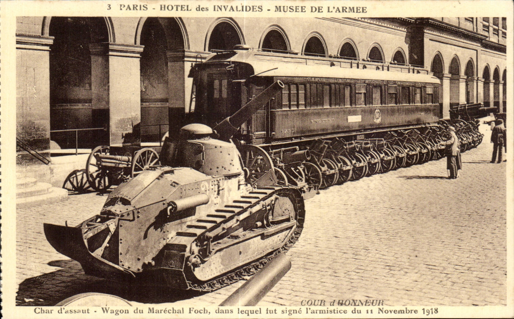 Paris - 7 - Les Invalides - Musee de l Arme - Char d Assaut - tank - CPA