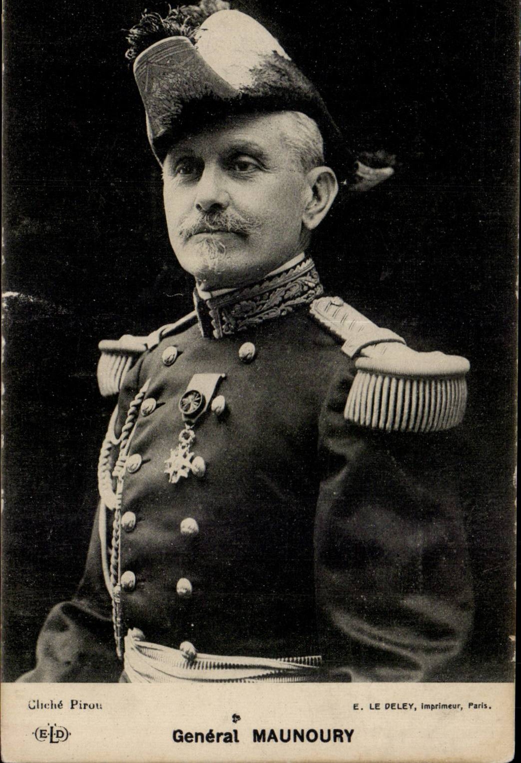 Militaria - Personnages - General Manoury - CPA