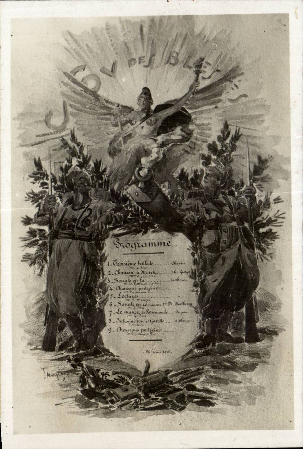 Militaria - Programme - CPA