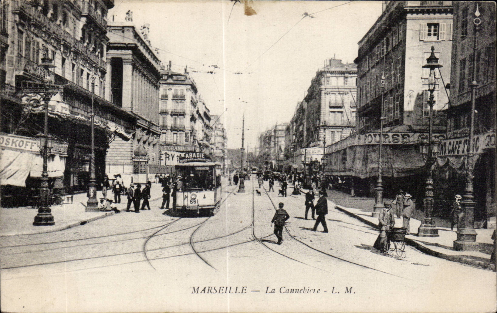 Marseille - La Cannebiere - CPA