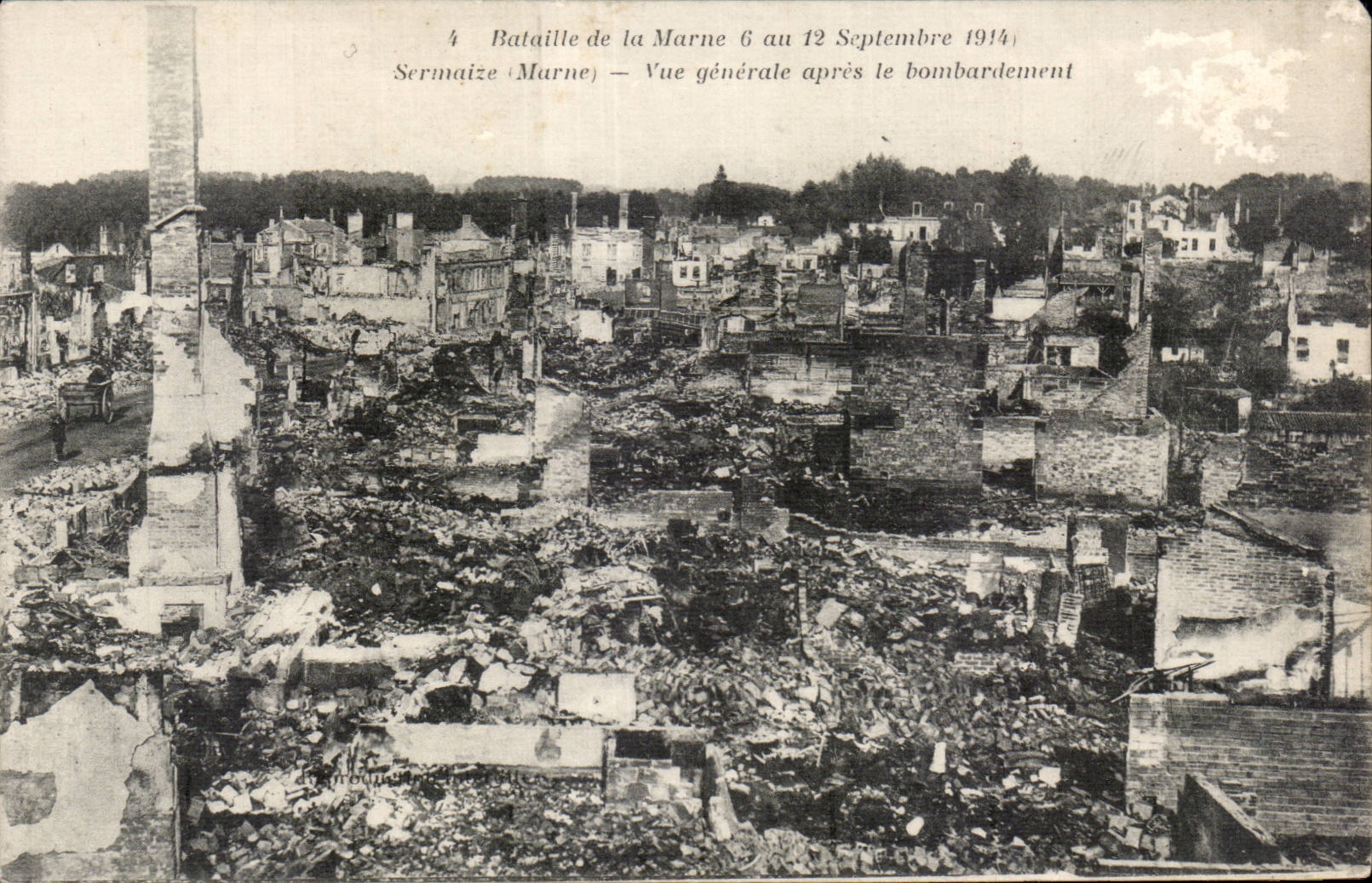 CPA Militaria Sermaize Battles of the Marne