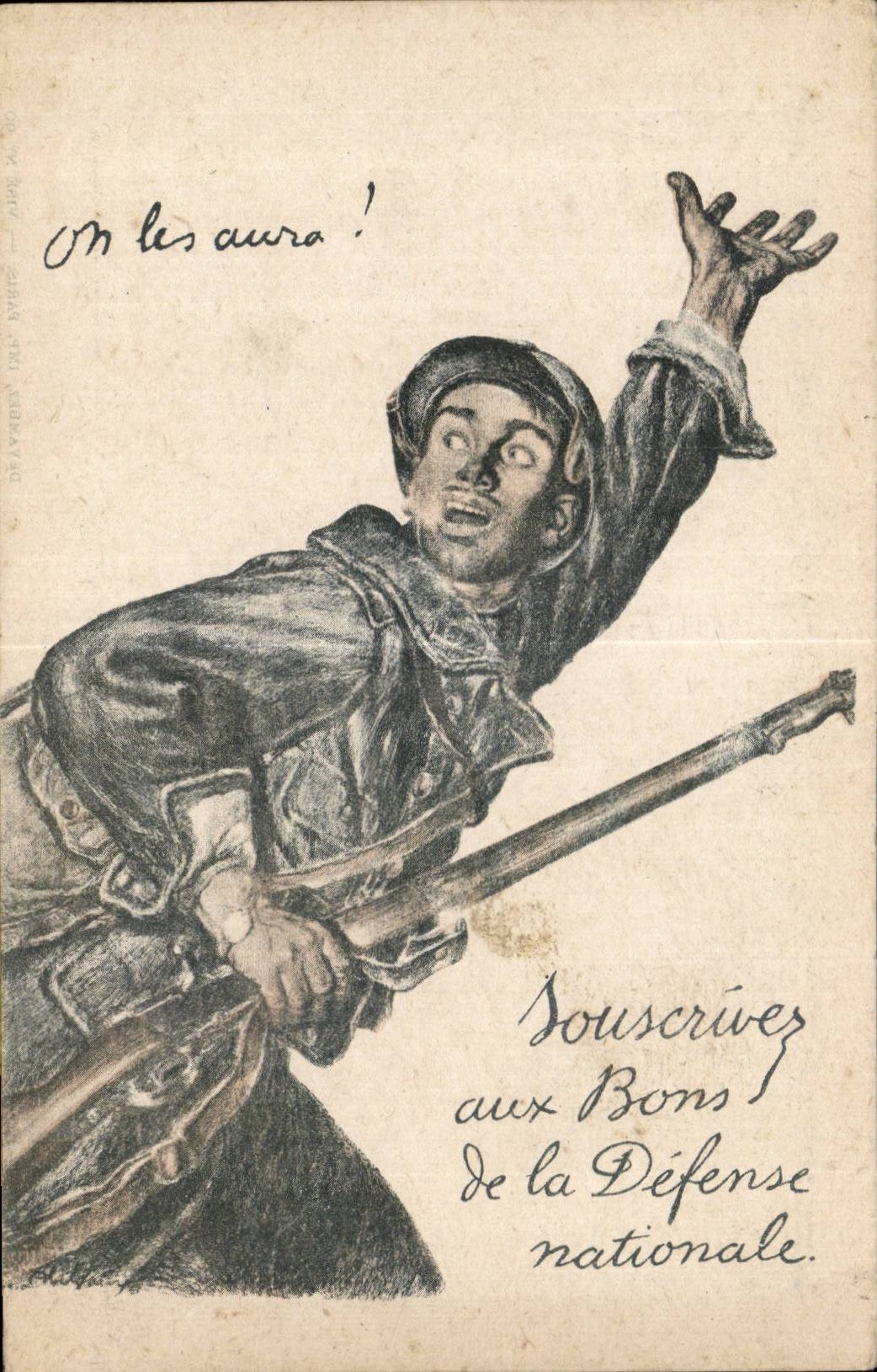 CPA Militaria Subscribe to the goods of National defense