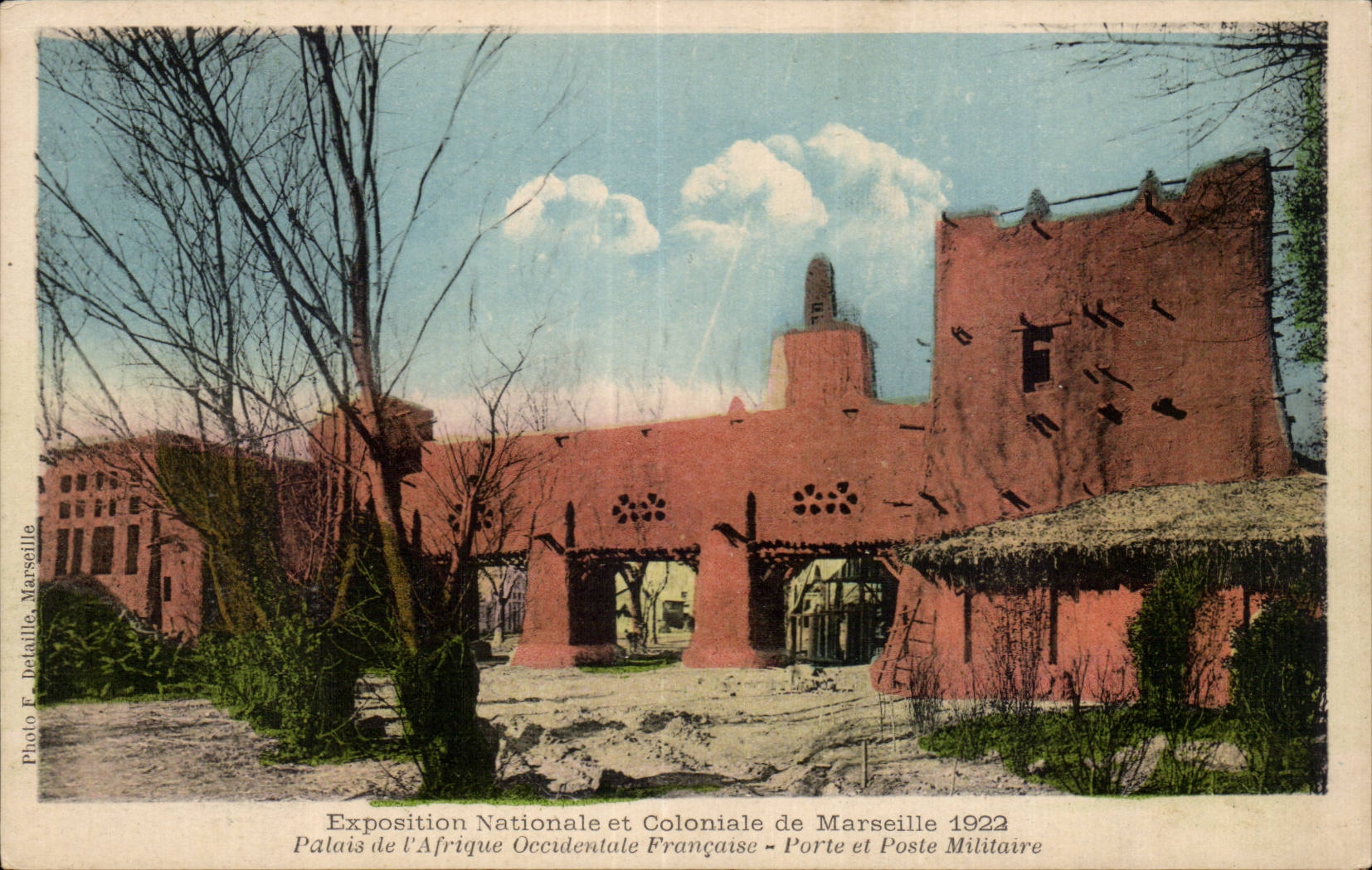 Marseille - Exposition Coloniale 1922 - Palais de l Afrique Occidentale - CPA 
