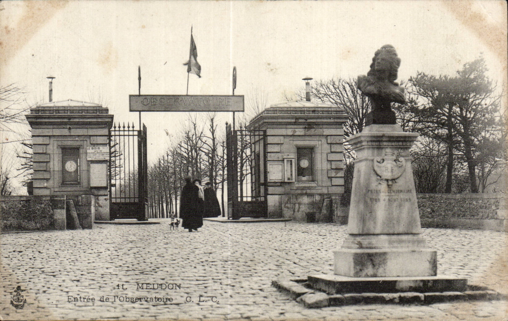 Meudon - entrada del observatorio - CPA