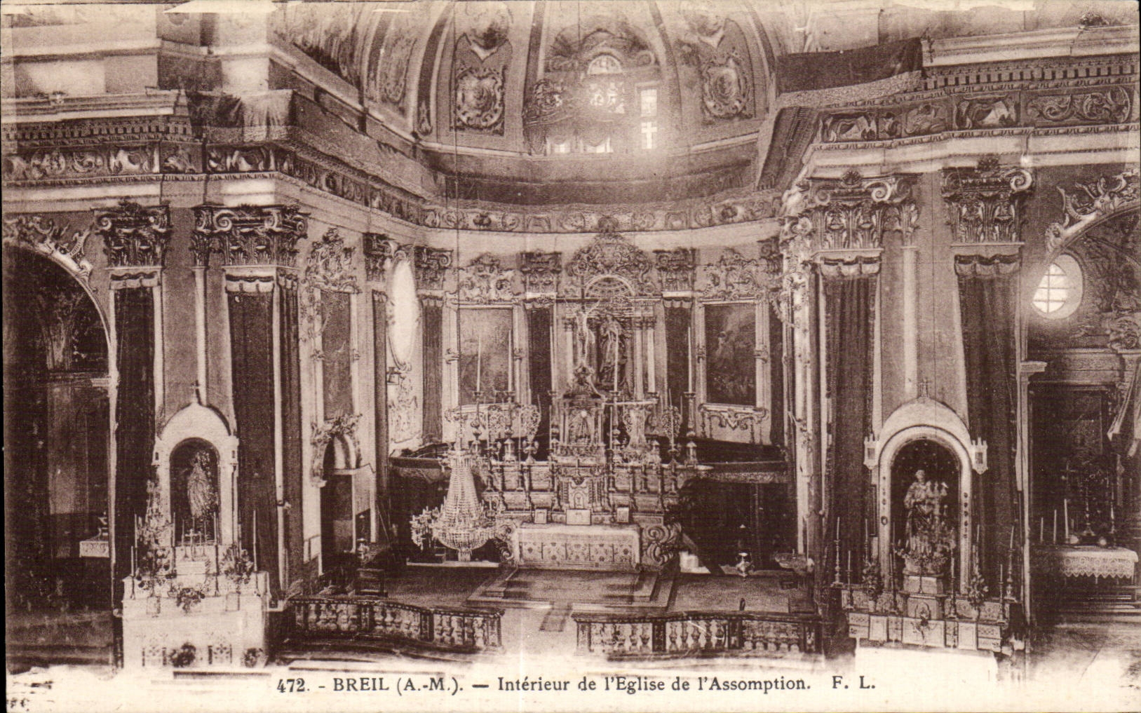 Breil - Church of Assumption - CPA