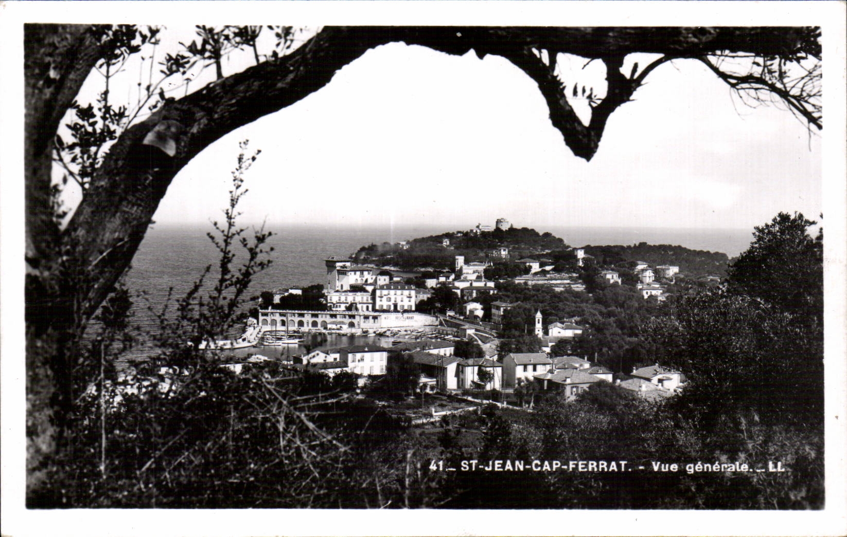 Saint Jean Cap Ferrat - Vue Generale - CPA
