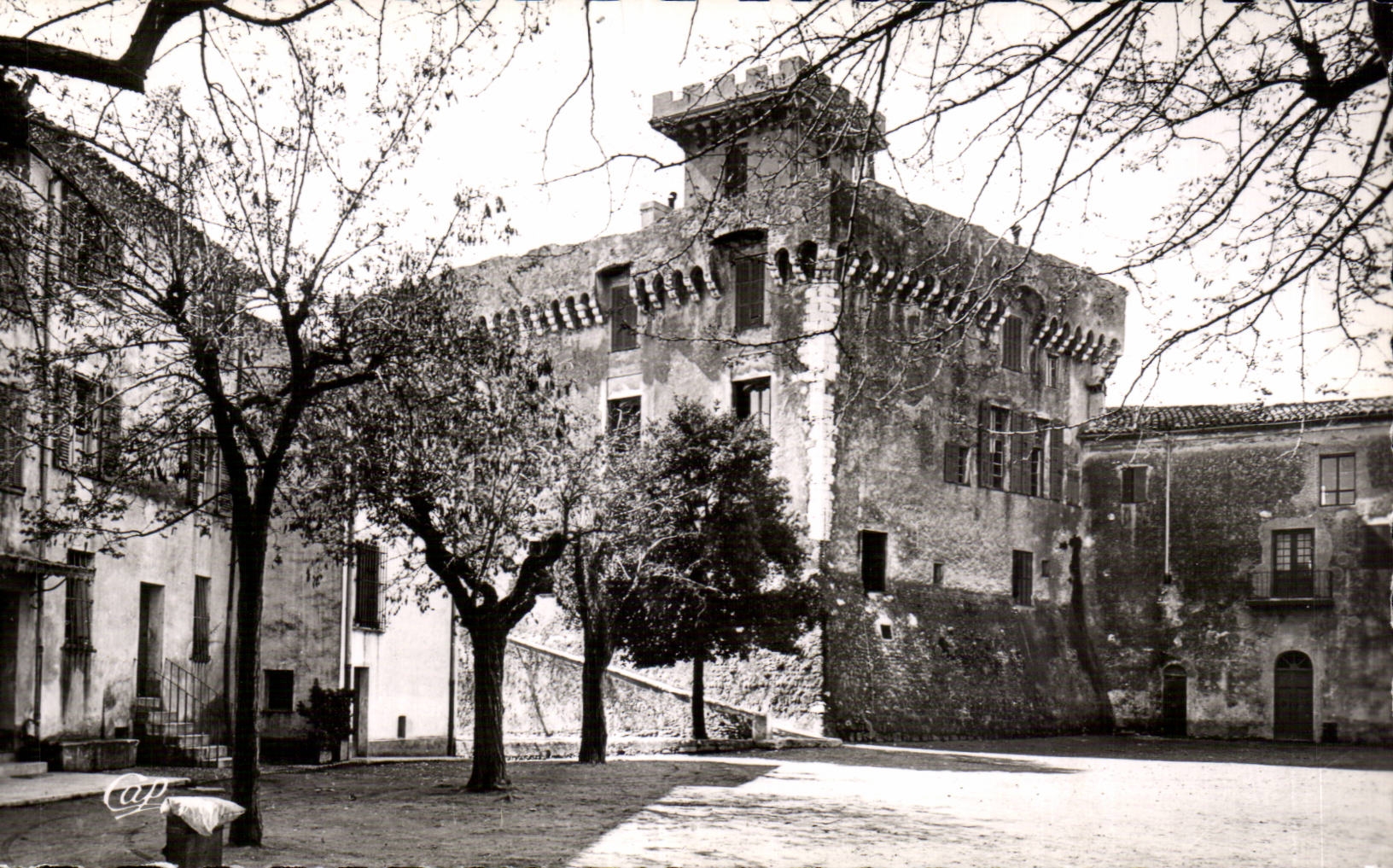 Cagnes en el mar - el castillo de Grimaldi - CPA