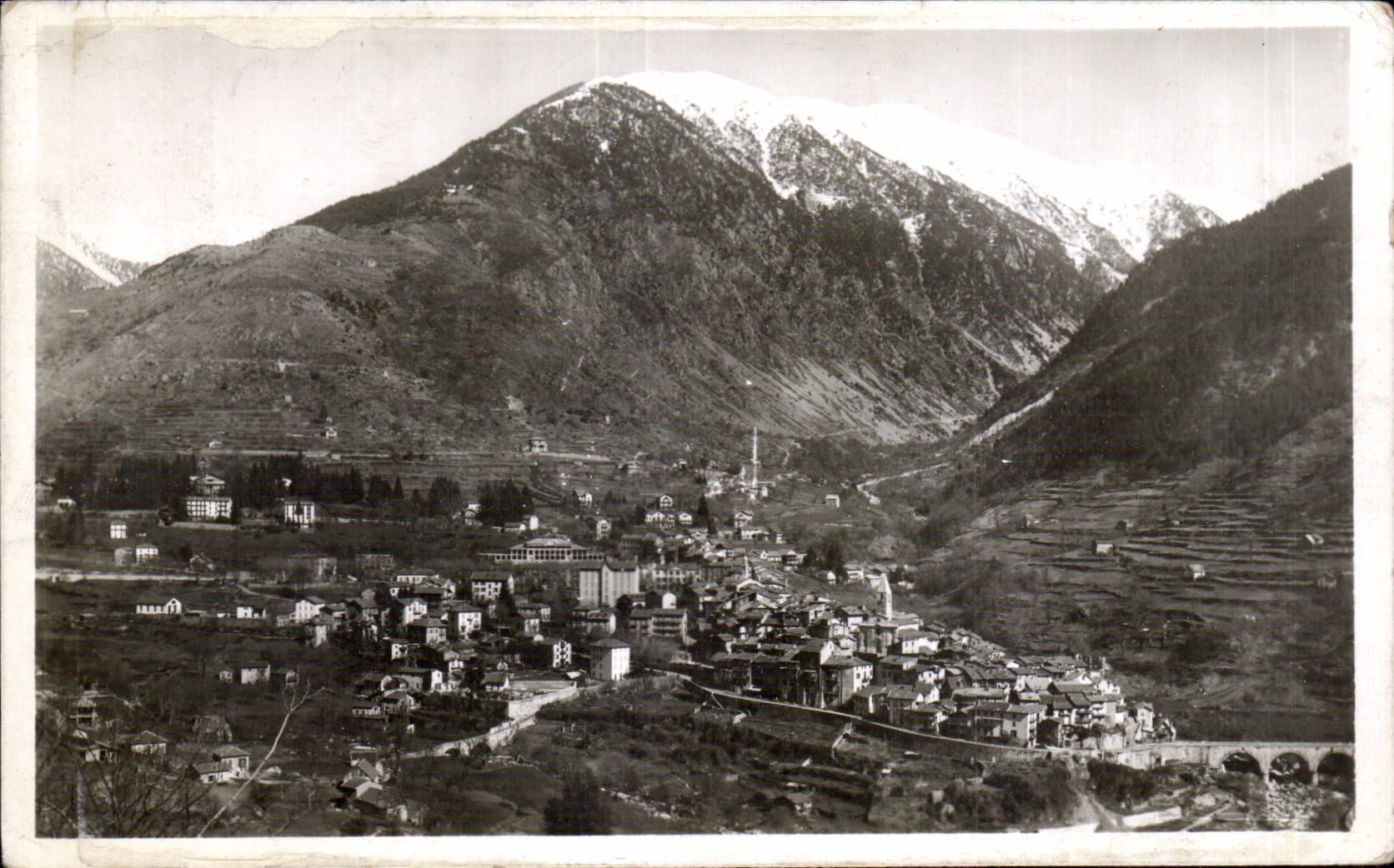 San Martin Vesubie - vision - CPA